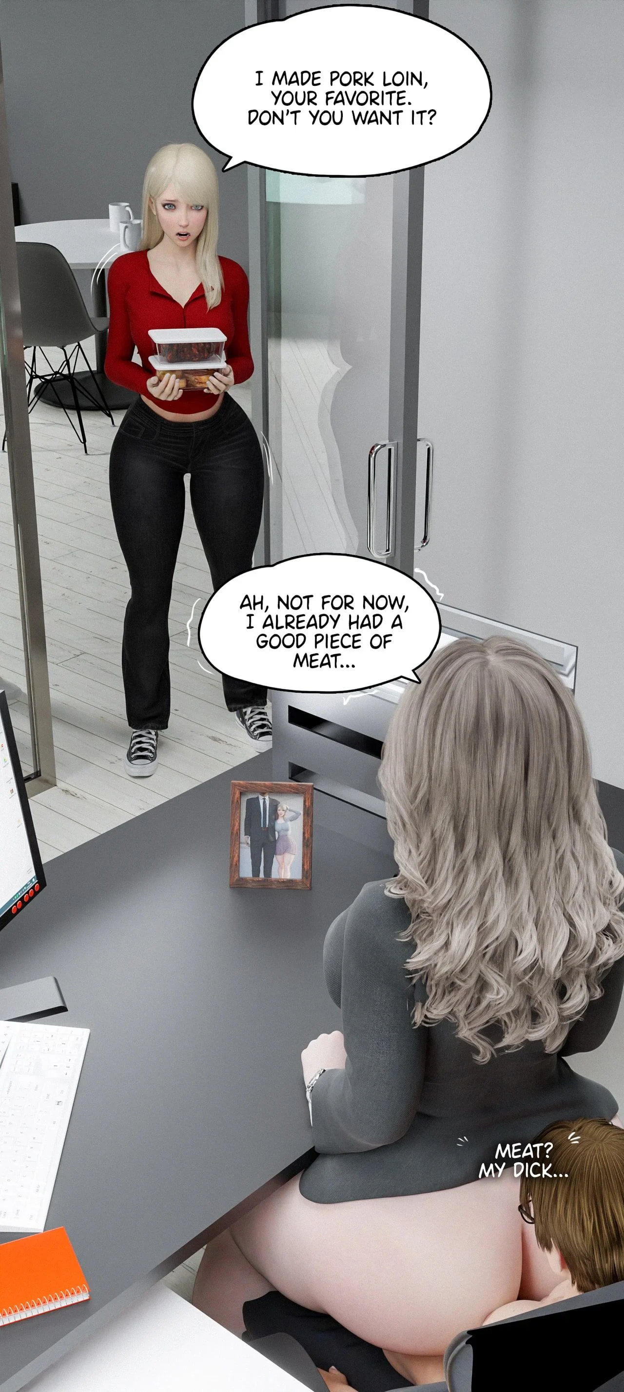 My Neighbor’s Widow [Rose Blue 3D] Chapter 18 - Page 27