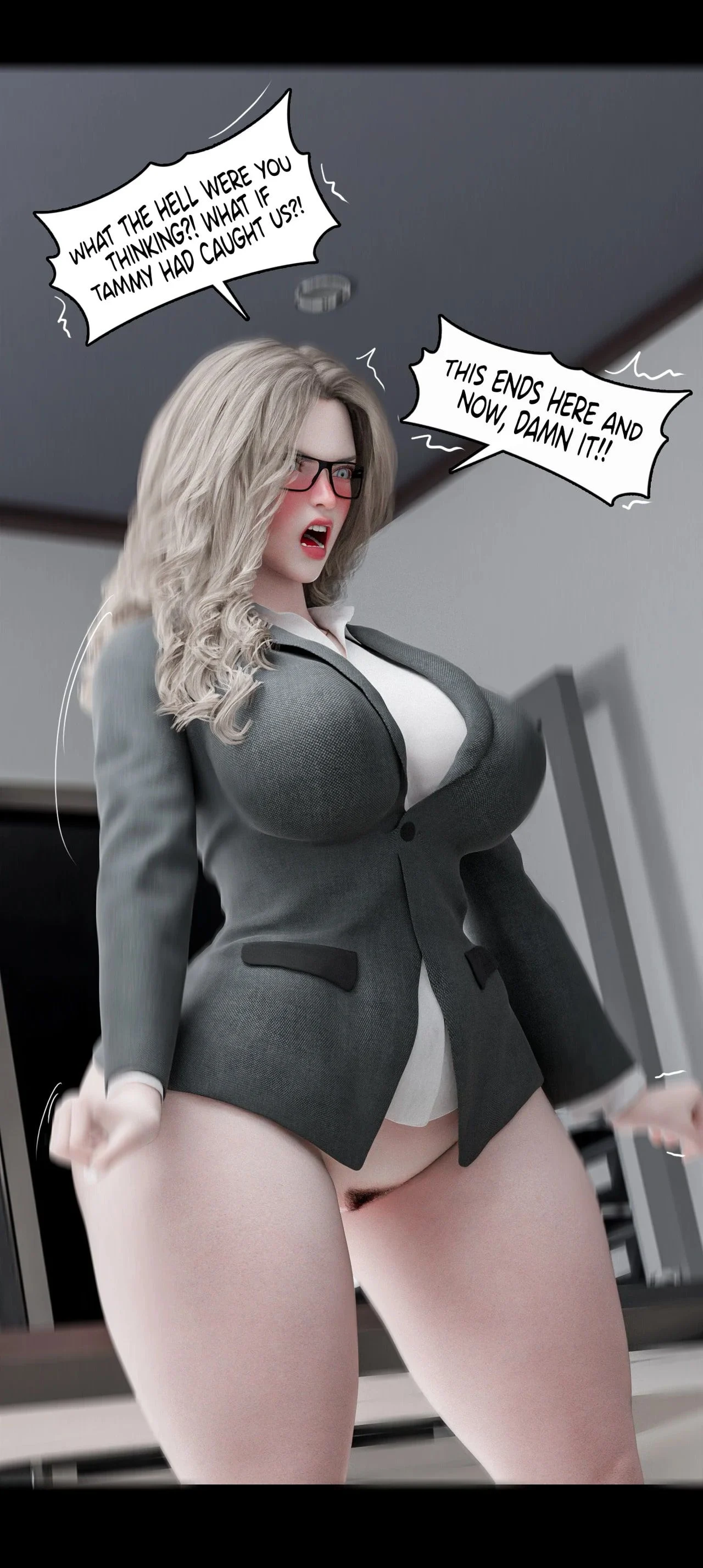 My Neighbor’s Widow [Rose Blue 3D] Chapter 18 - Page 44