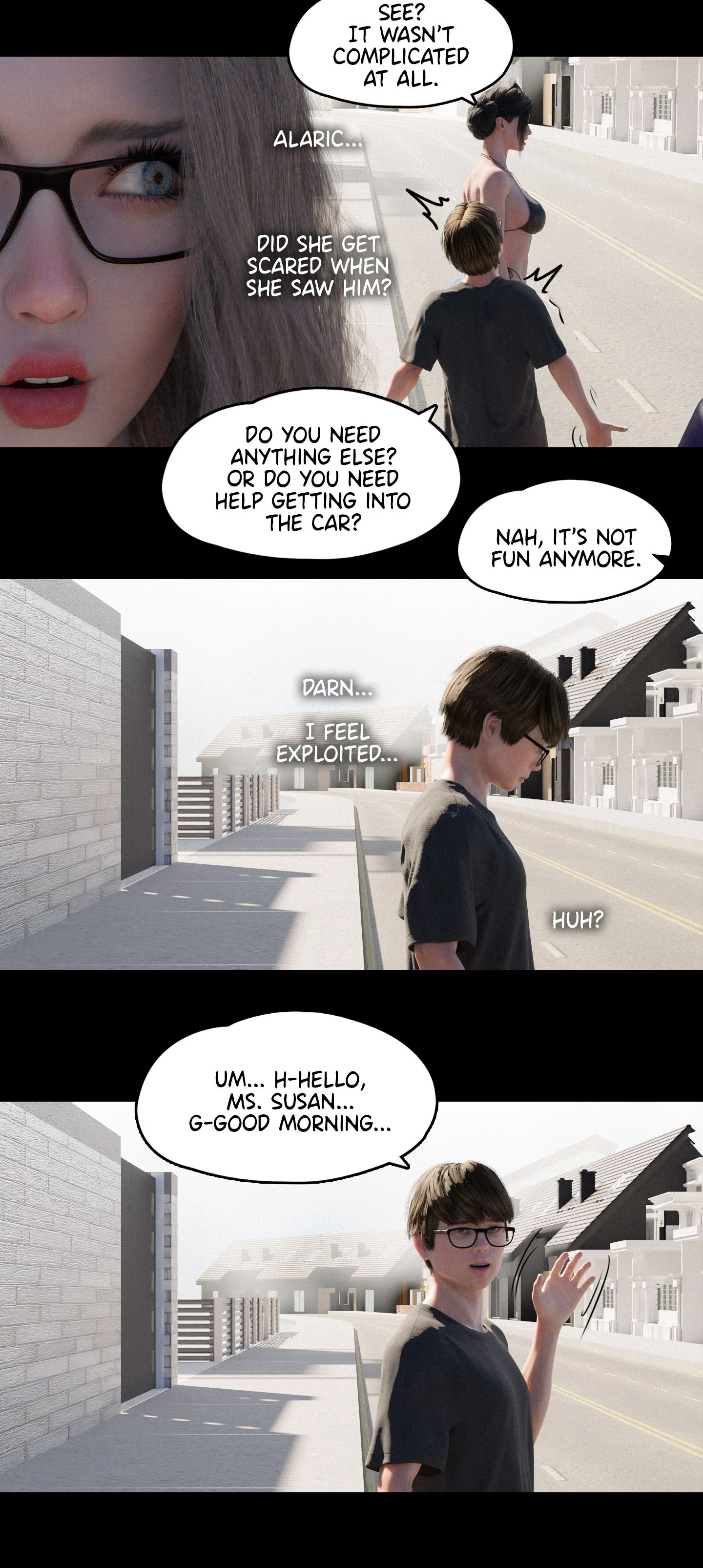 My Neighbor’s Widow [Rose Blue 3D] Chapter 19 - Page 27