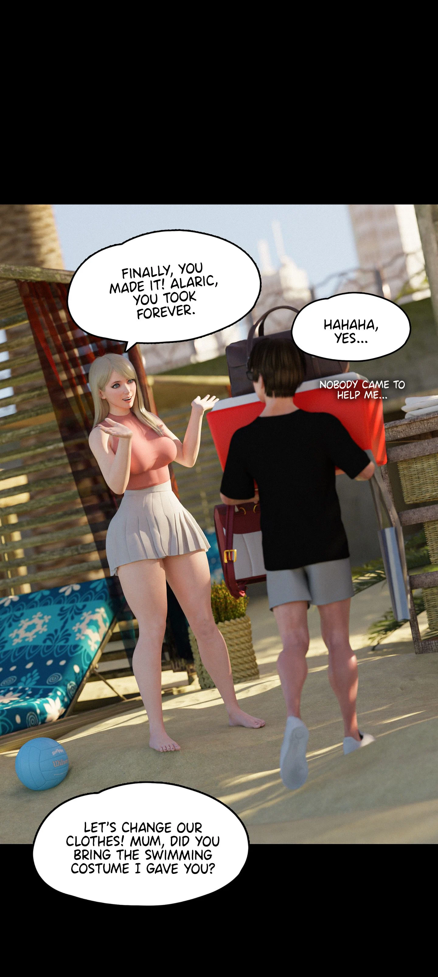 My Neighbor’s Widow [Rose Blue 3D] Chapter 19 - Page 48