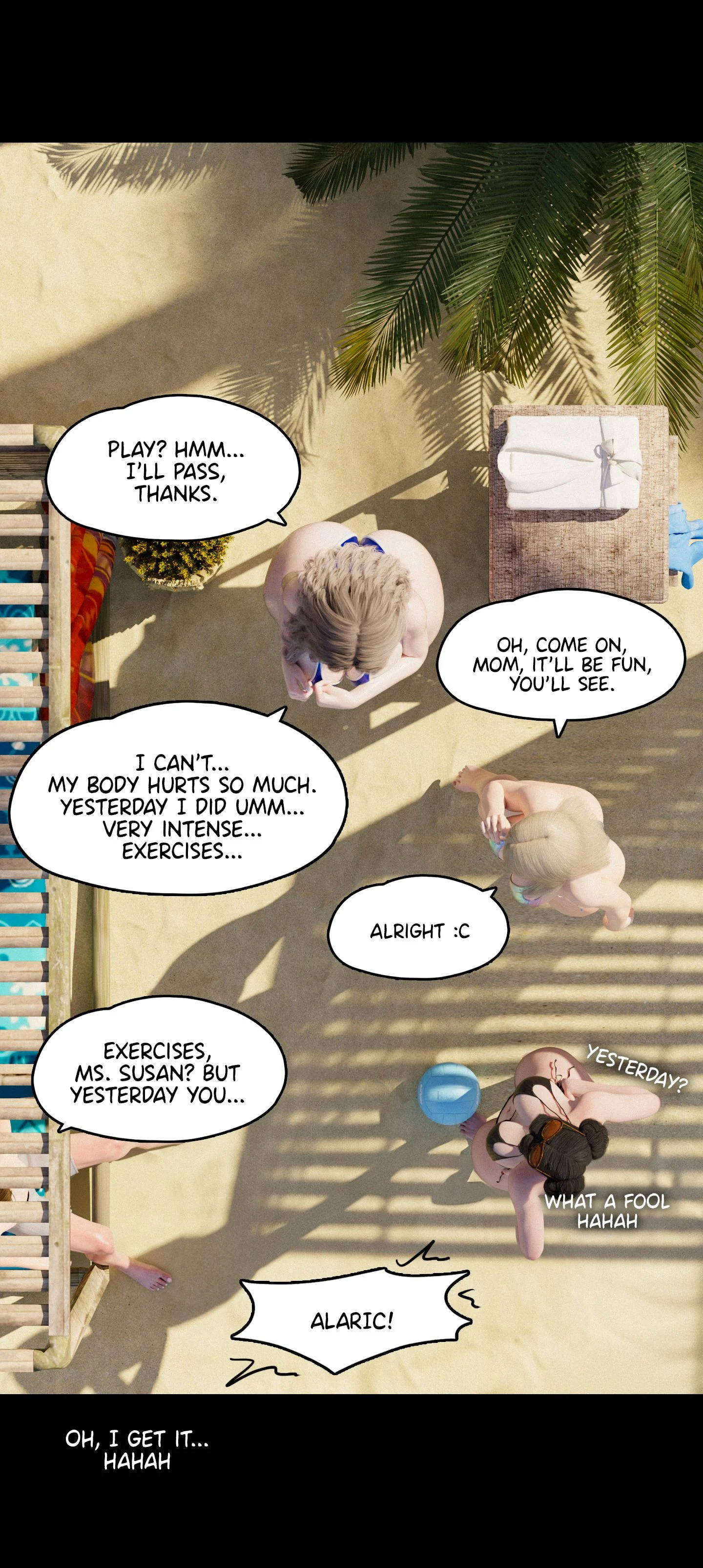 My Neighbor’s Widow [Rose Blue 3D] Chapter 19 - Page 91