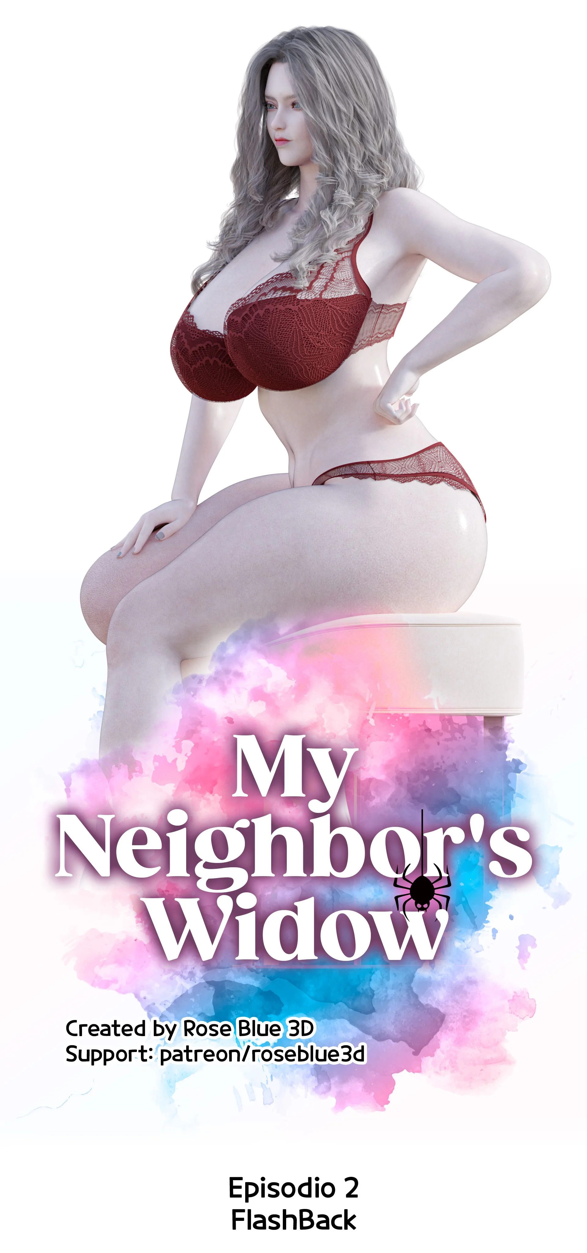 My Neighbor’s Widow [Rose Blue 3D] Chapter 2 - Page 13