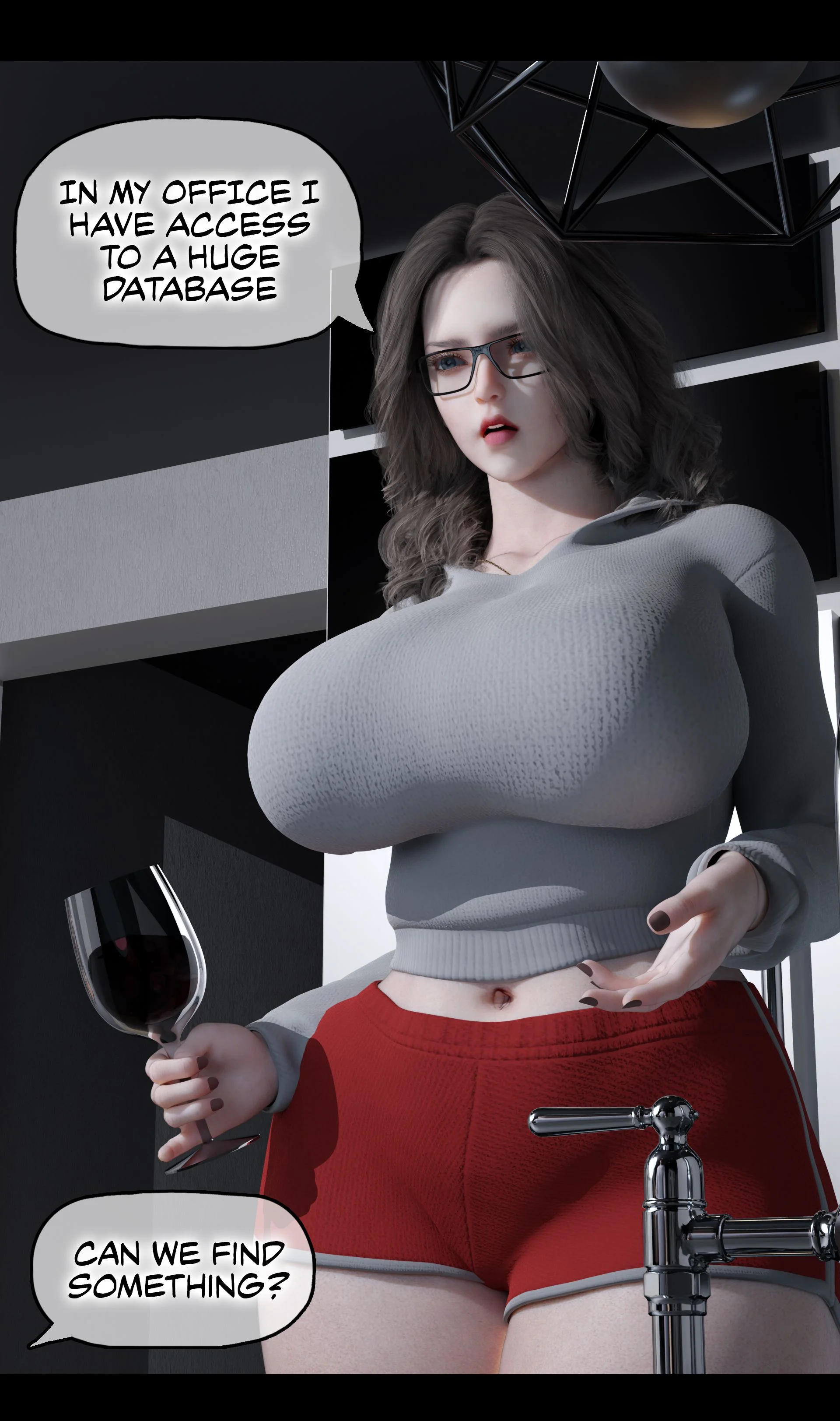 My Neighbor’s Widow [Rose Blue 3D] Chapter 2 - Page 34