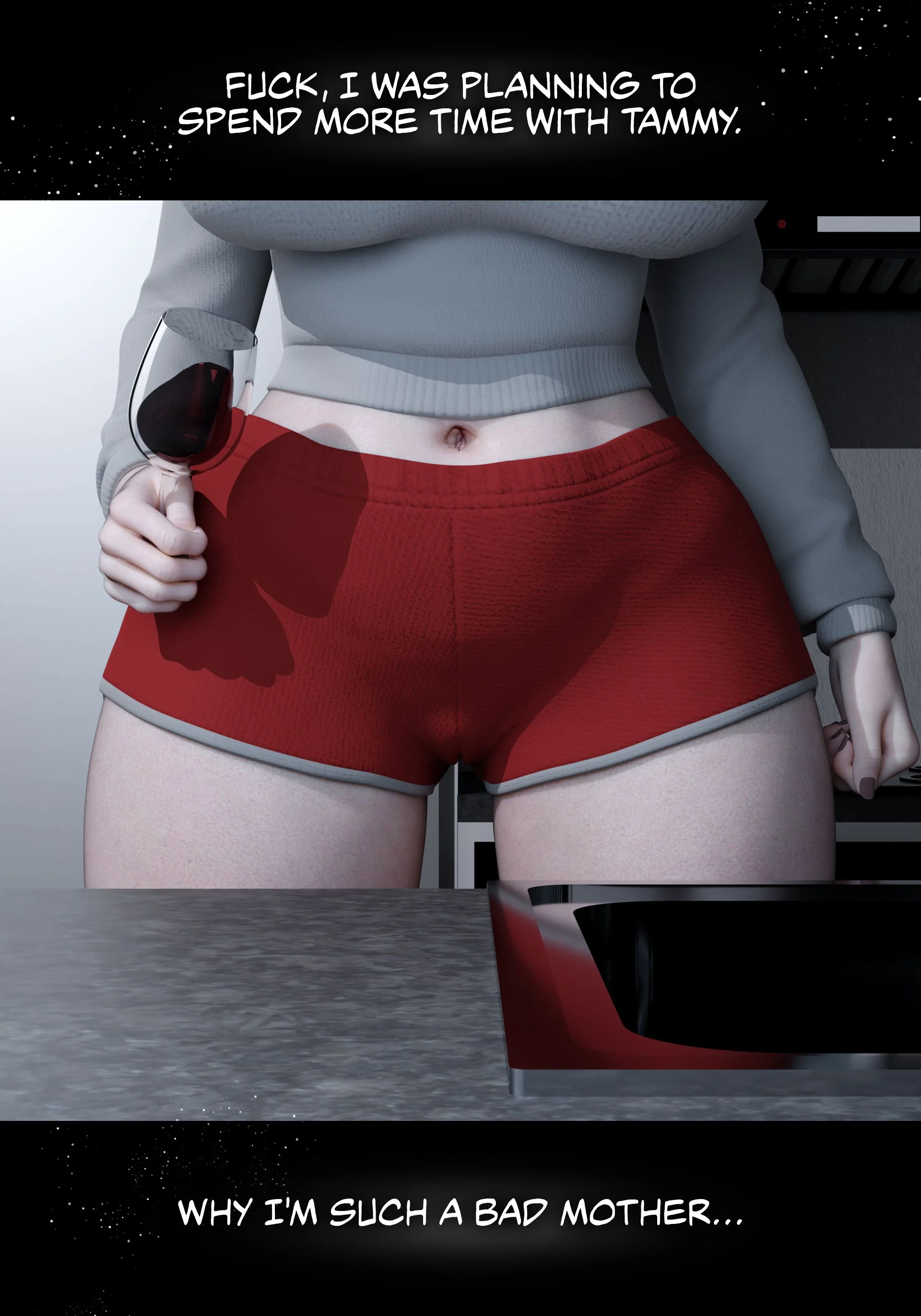 My Neighbor’s Widow [Rose Blue 3D] Chapter 2 - Page 37