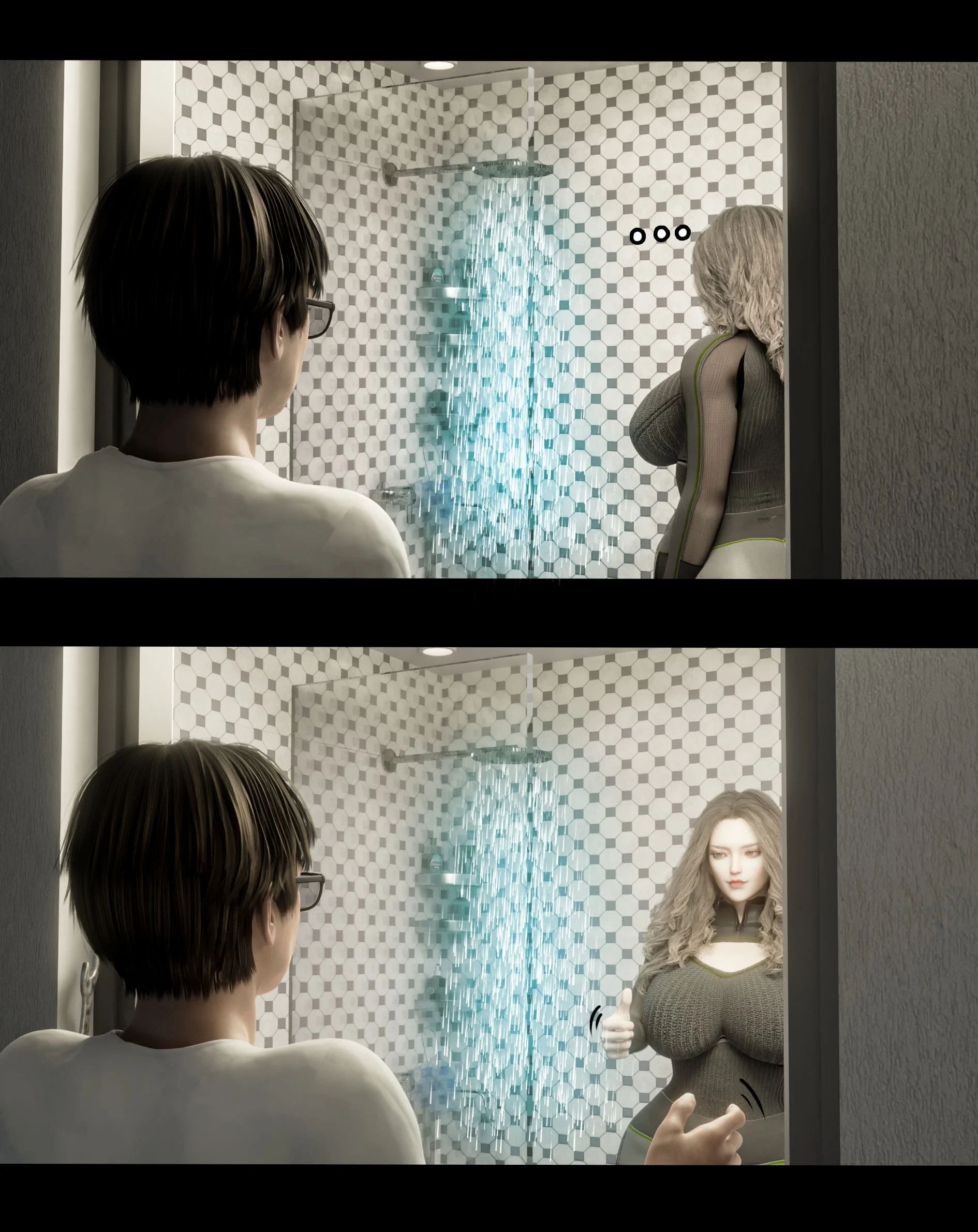 My Neighbor’s Widow [Rose Blue 3D] Chapter 2 - Page 53