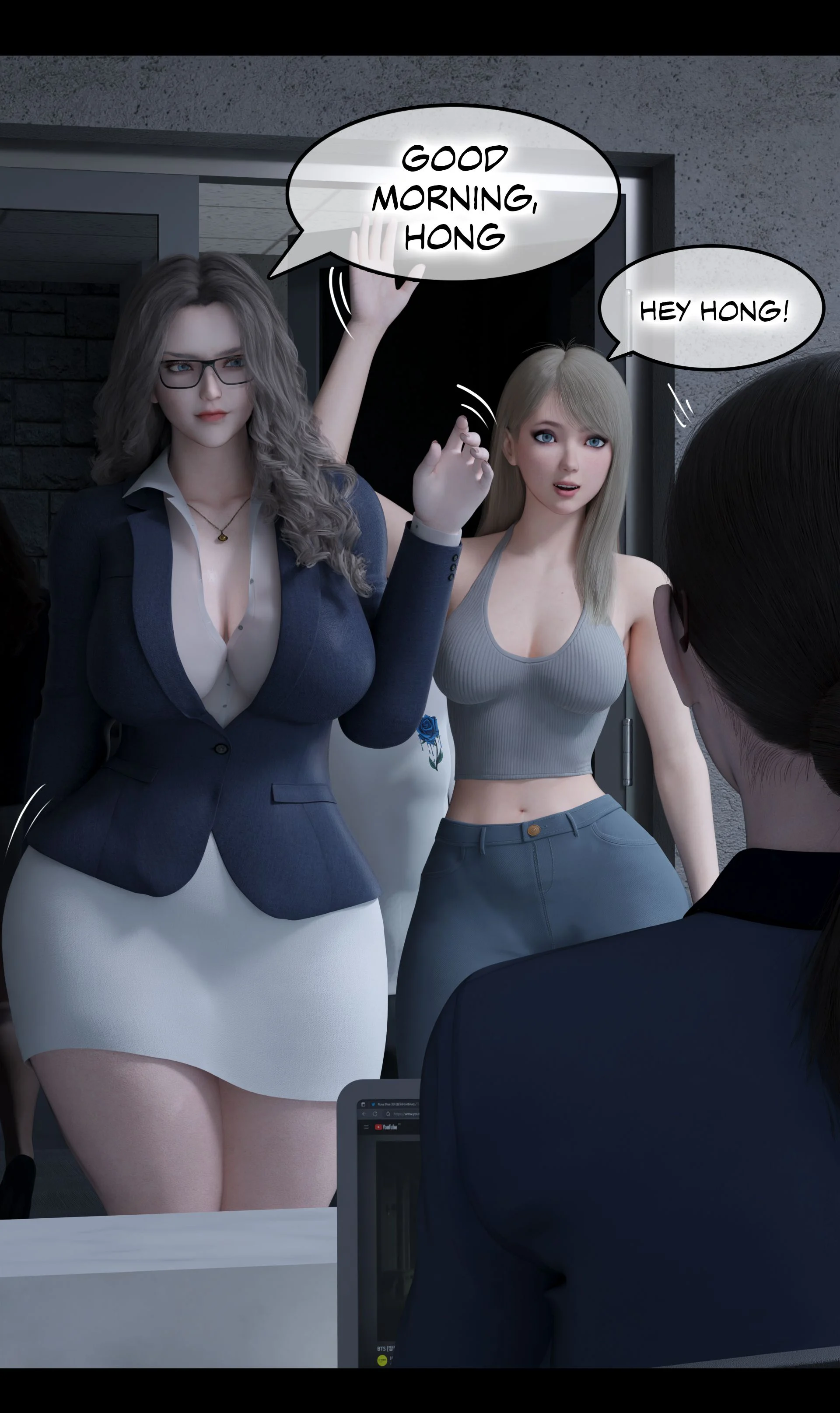 My Neighbor’s Widow [Rose Blue 3D] Chapter 2 - Page 70