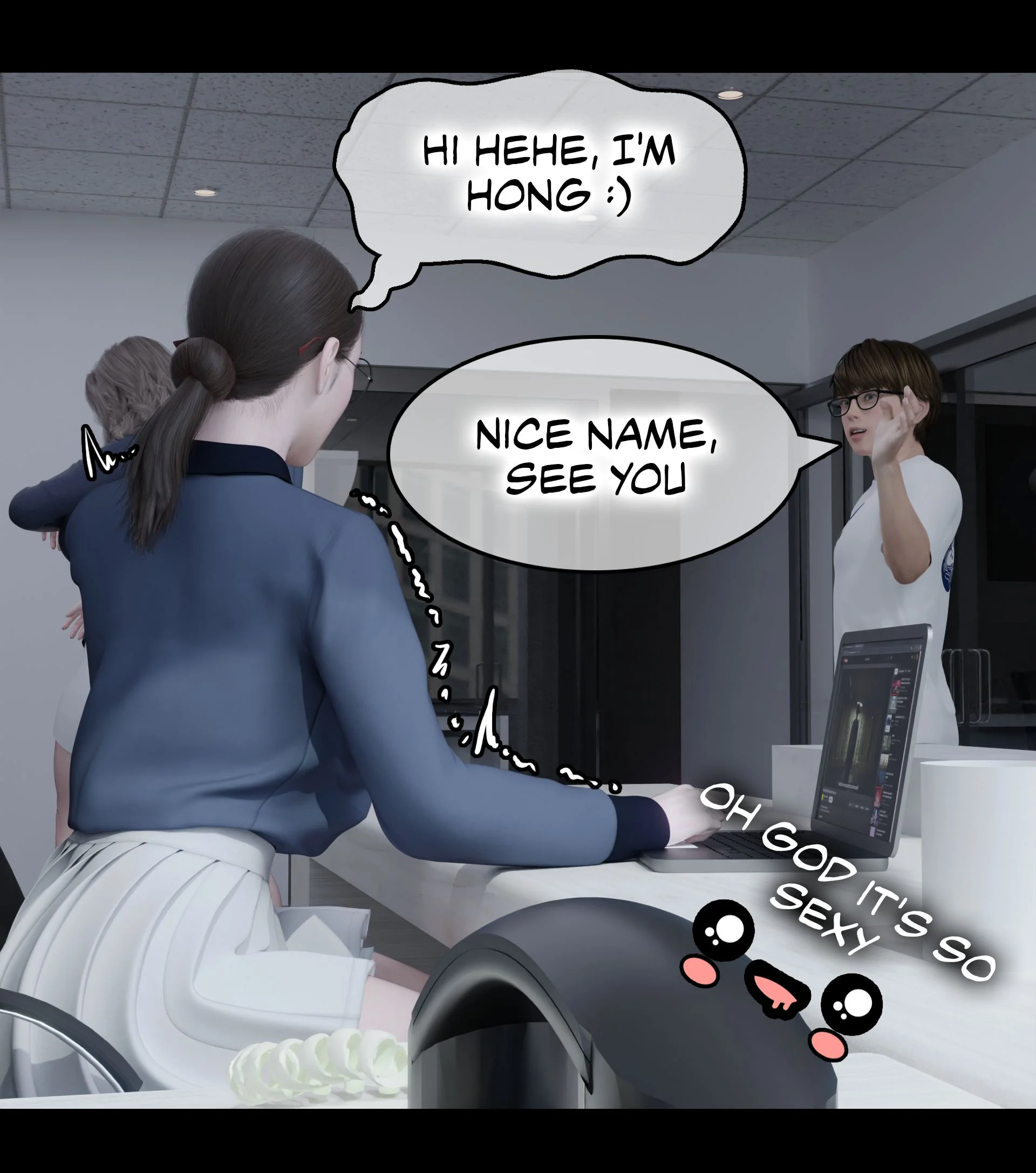 My Neighbor’s Widow [Rose Blue 3D] Chapter 2 - Page 75