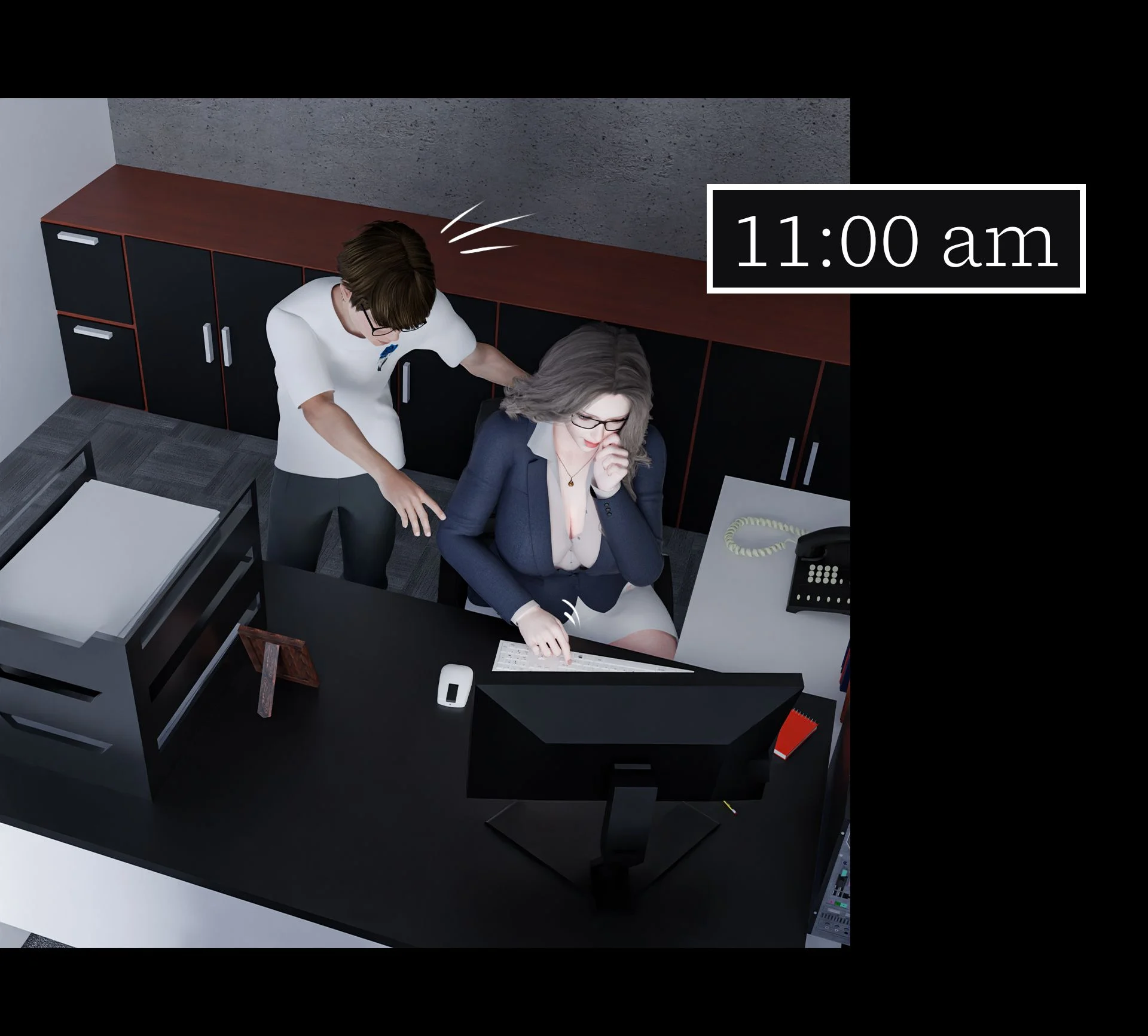My Neighbor’s Widow [Rose Blue 3D] Chapter 2 - Page 84
