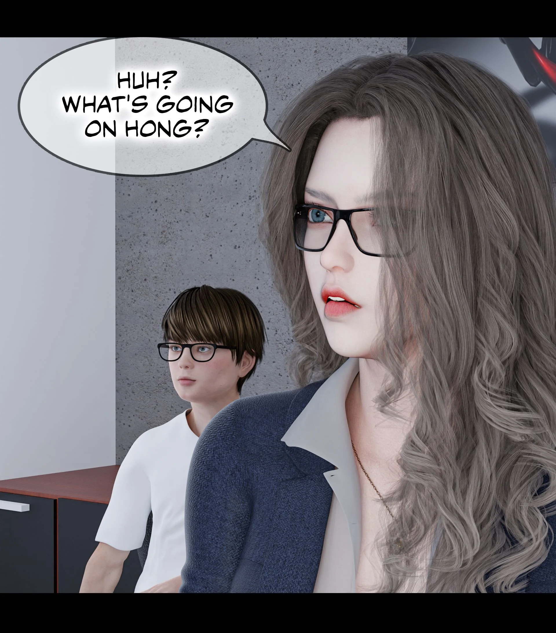 My Neighbor’s Widow [Rose Blue 3D] Chapter 2 - Page 88