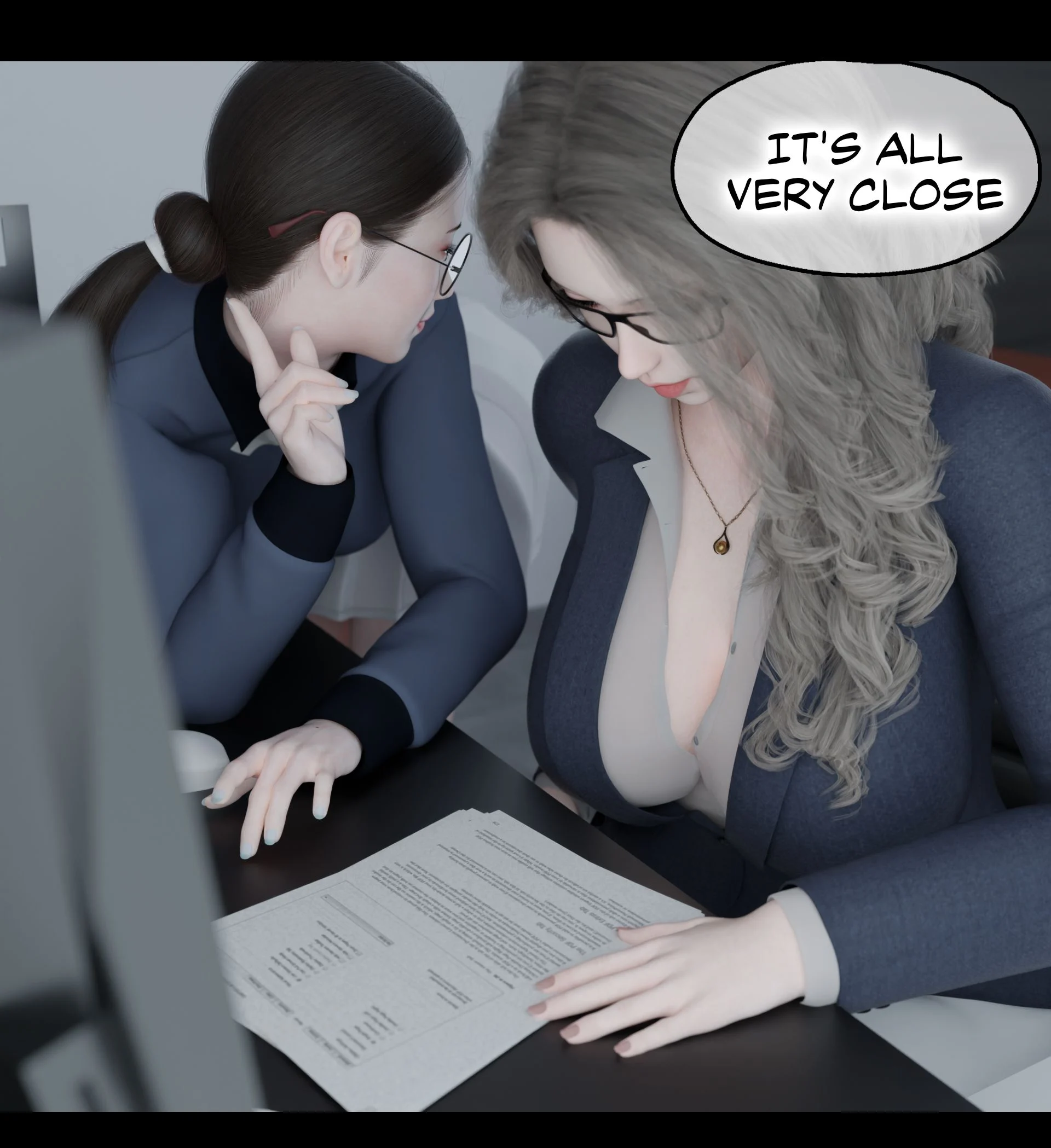 My Neighbor’s Widow [Rose Blue 3D] Chapter 2 - Page 97