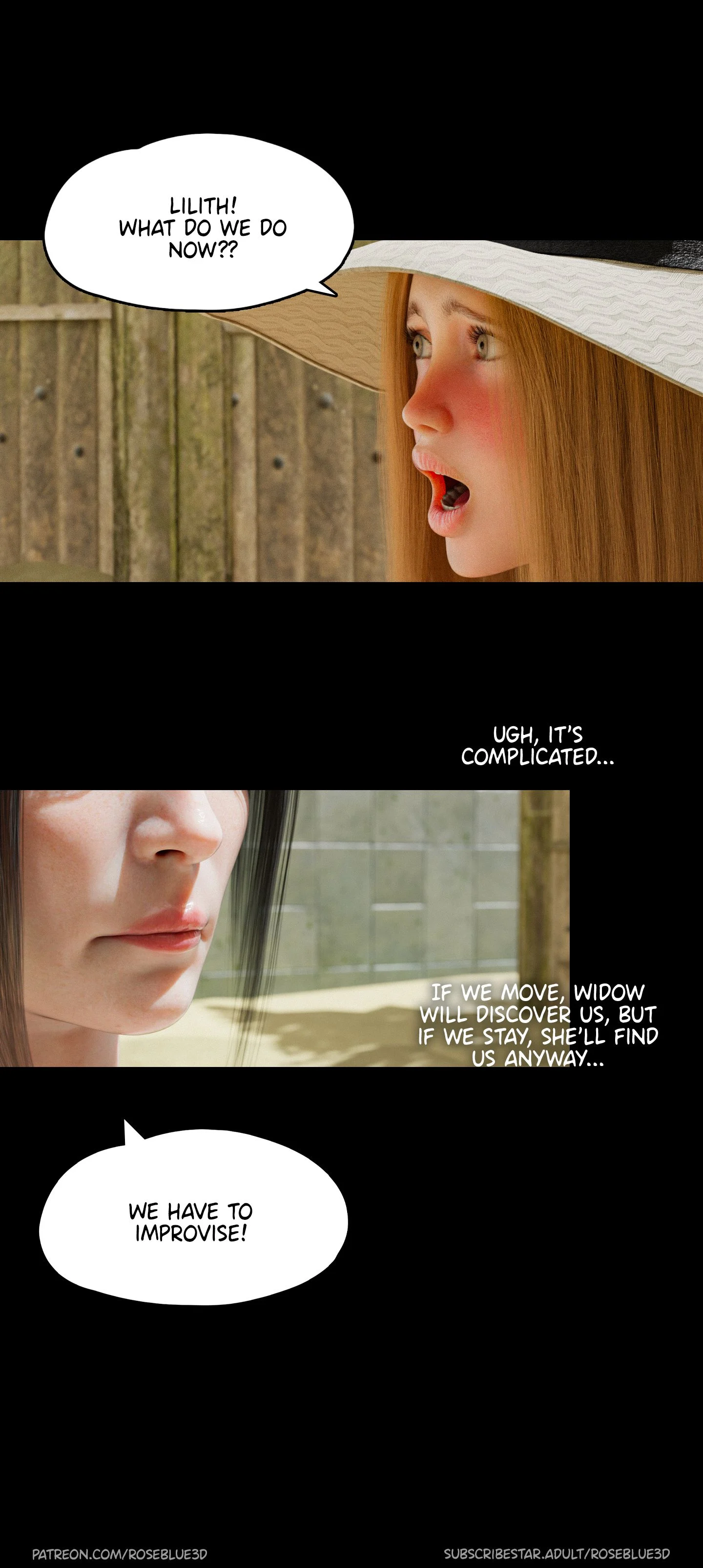 My Neighbor’s Widow [Rose Blue 3D] Chapter 20 - Page 81