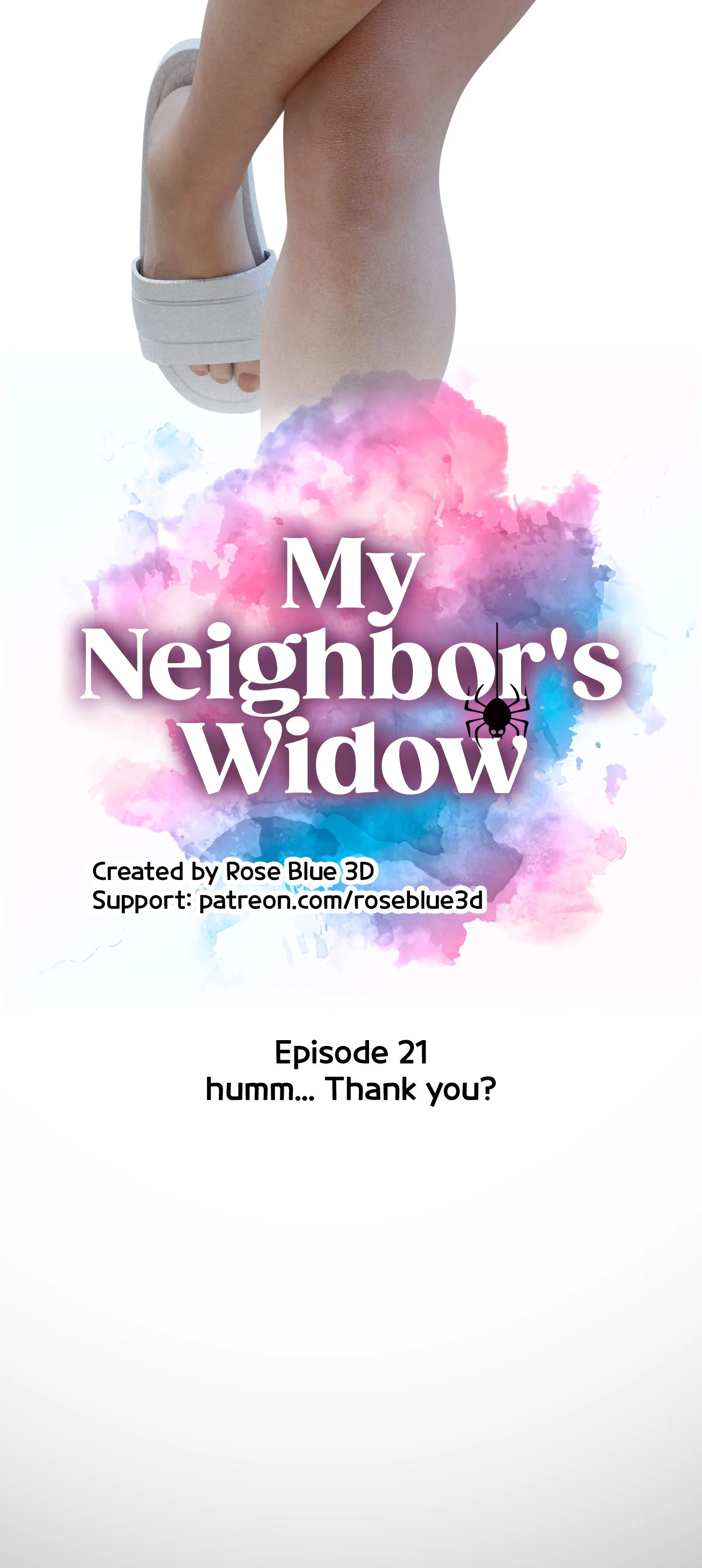 My Neighbor’s Widow [Rose Blue 3D] Chapter 21 - Page 21