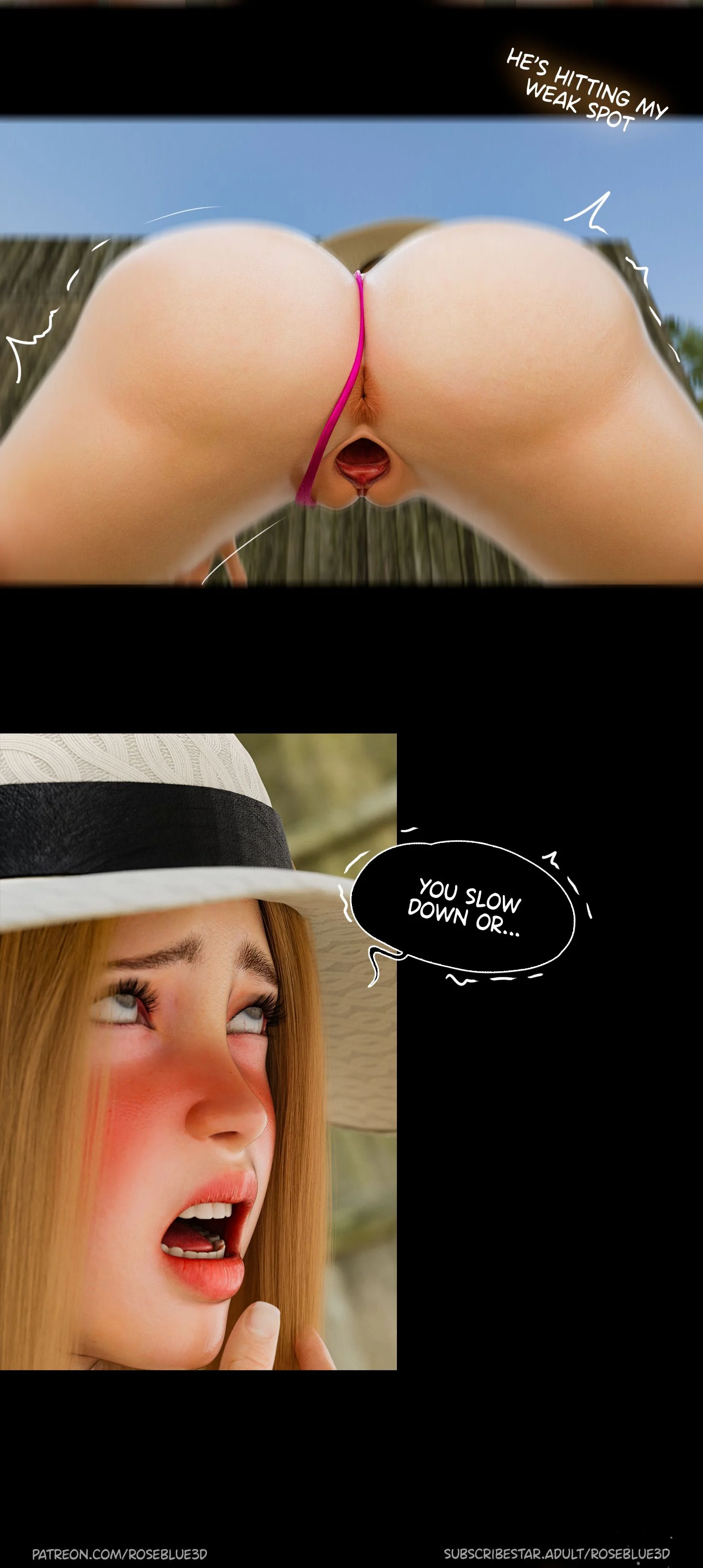 My Neighbor’s Widow [Rose Blue 3D] Chapter 21 - Page 44