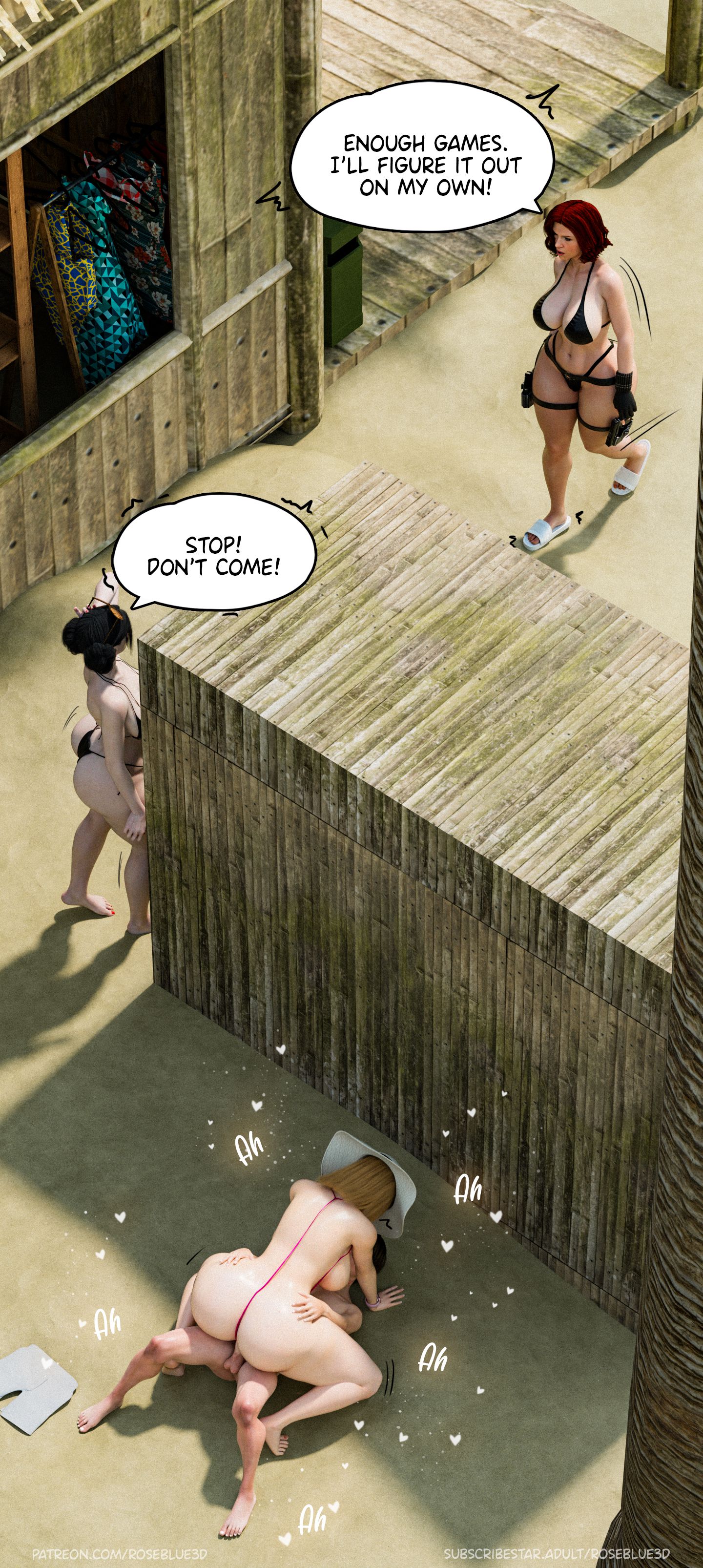 My Neighbor’s Widow [Rose Blue 3D] Chapter 21 - Page 47