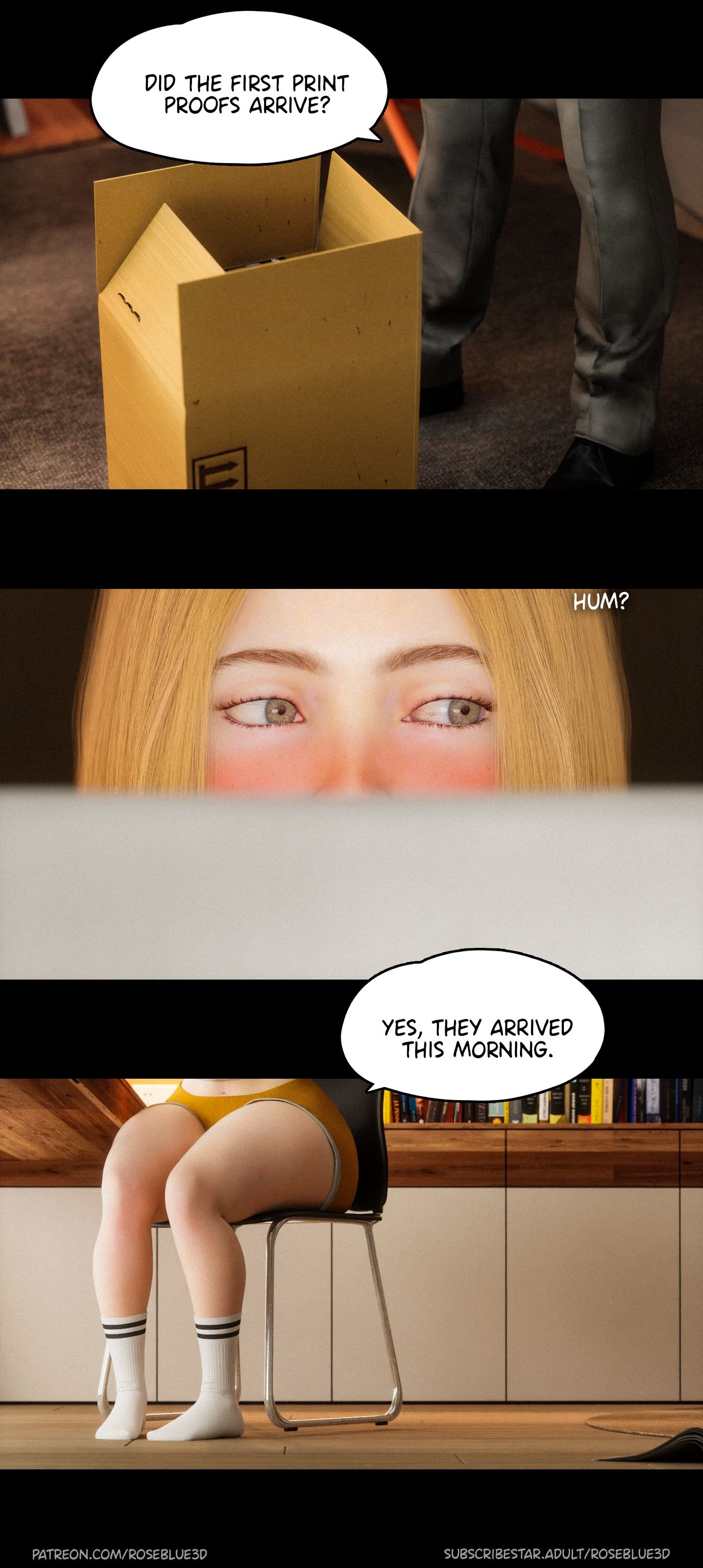 My Neighbor’s Widow [Rose Blue 3D] Chapter 21 - Page 5