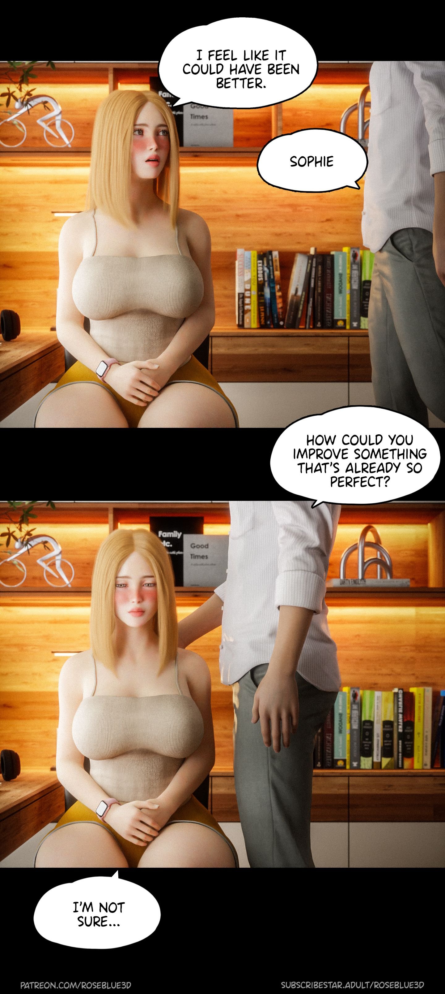 My Neighbor’s Widow [Rose Blue 3D] Chapter 21 - Page 7