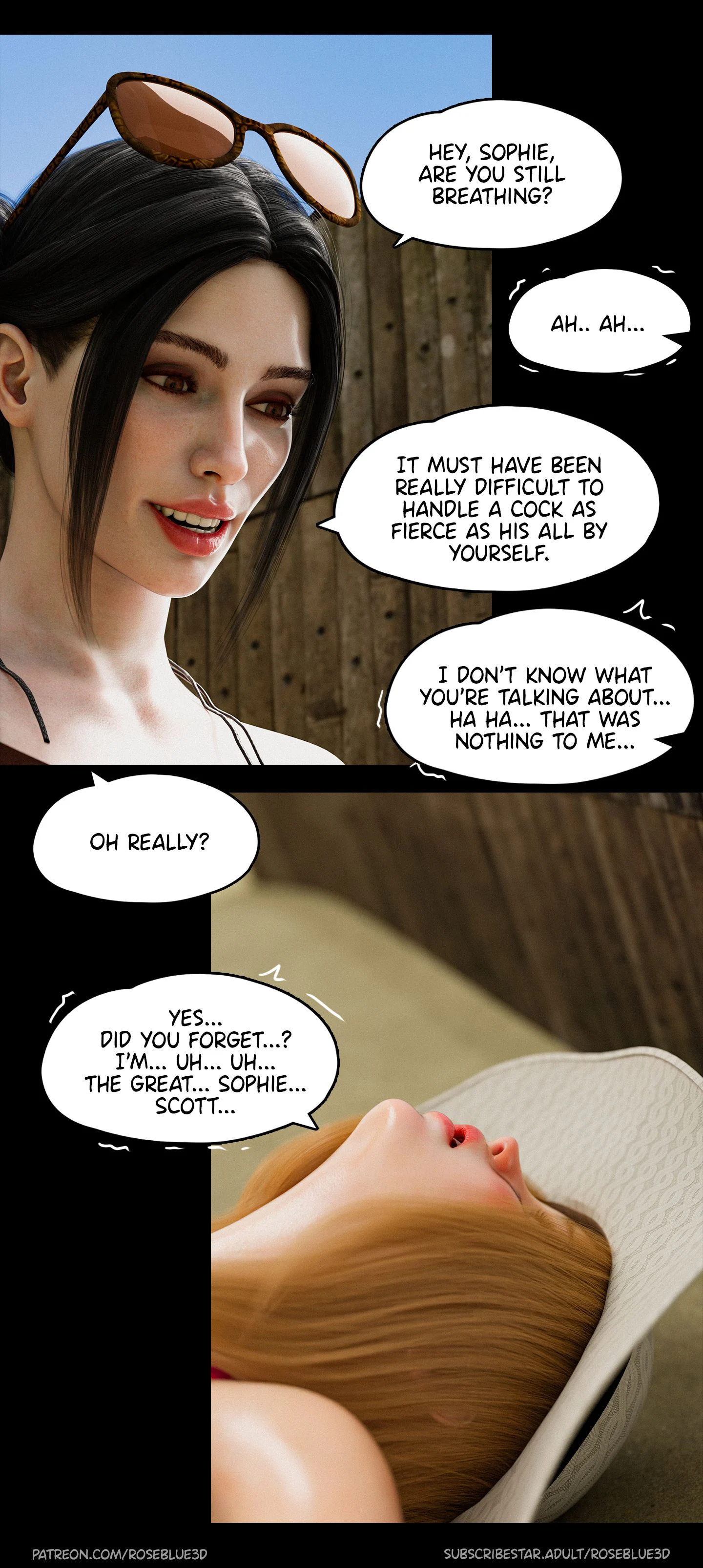 My Neighbor’s Widow [Rose Blue 3D] Chapter 21 - Page 85