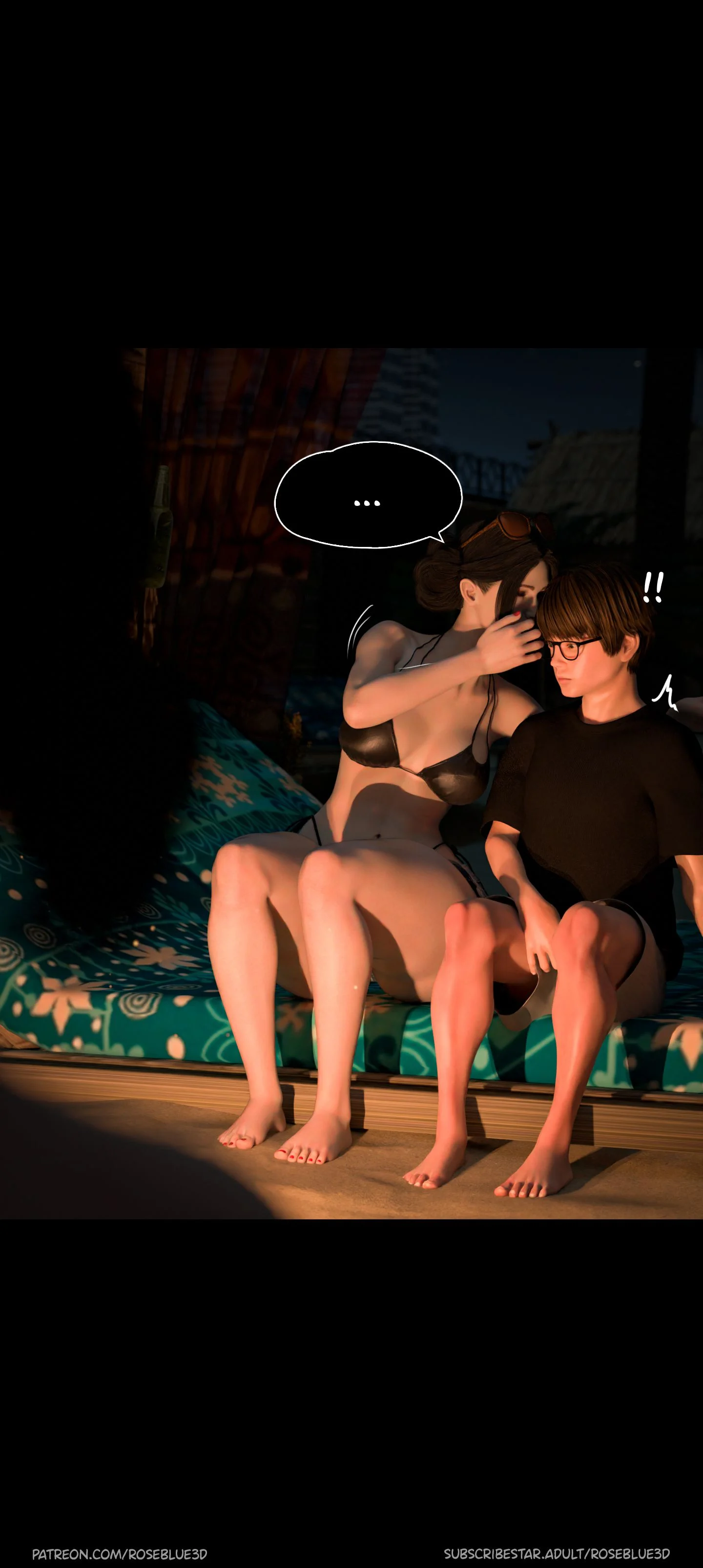 My Neighbor’s Widow [Rose Blue 3D] Chapter 22 - Page 76