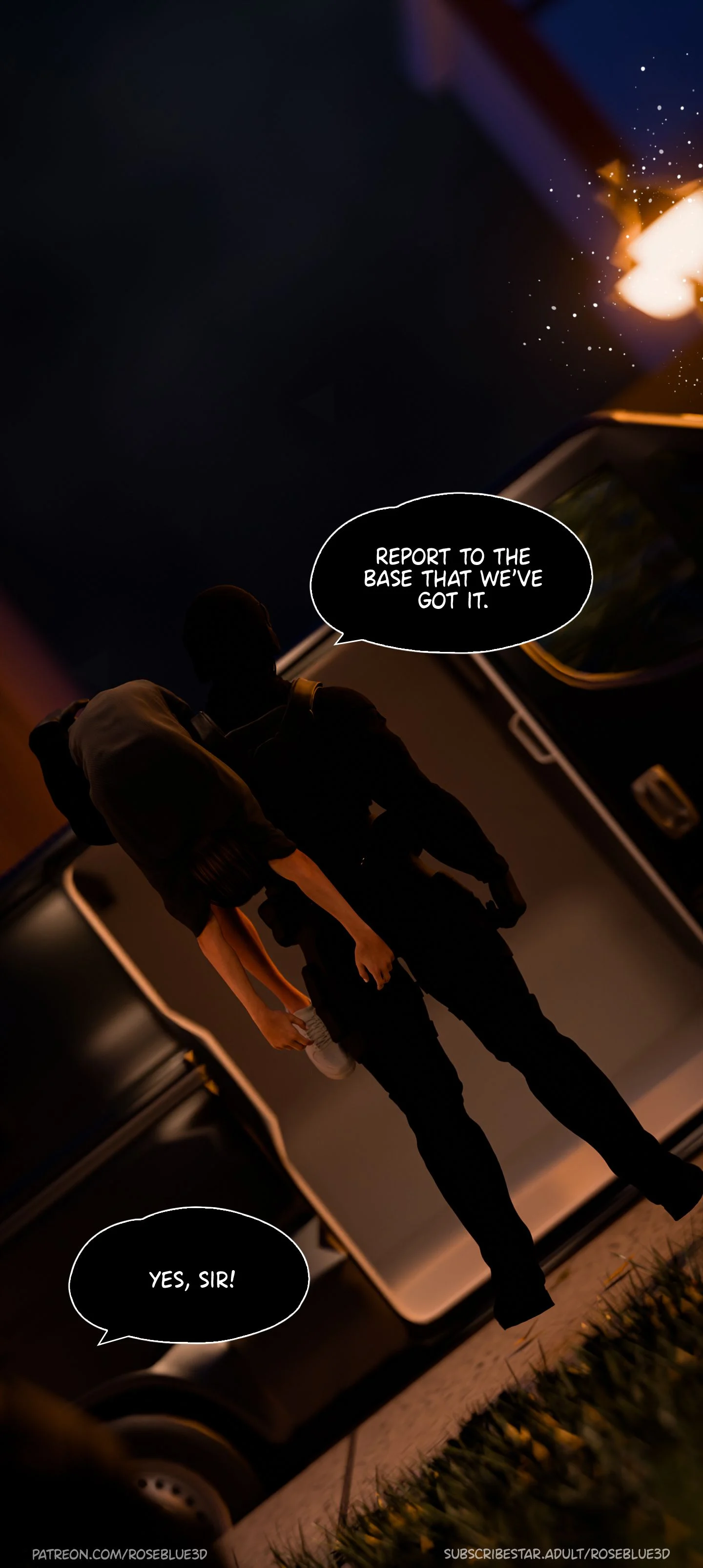 My Neighbor’s Widow [Rose Blue 3D] Chapter 22 - Page 99