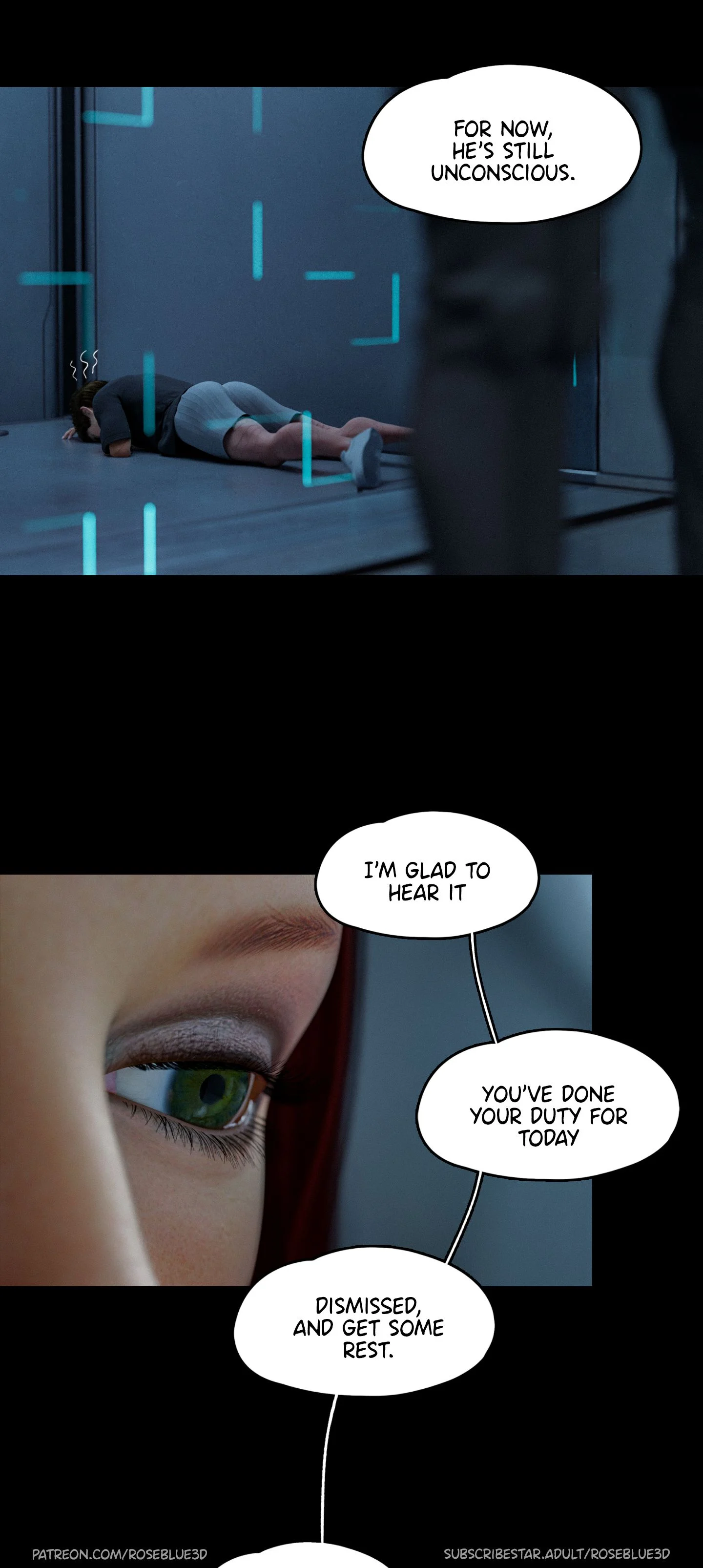 My Neighbor’s Widow [Rose Blue 3D] Chapter 23 - Page 13