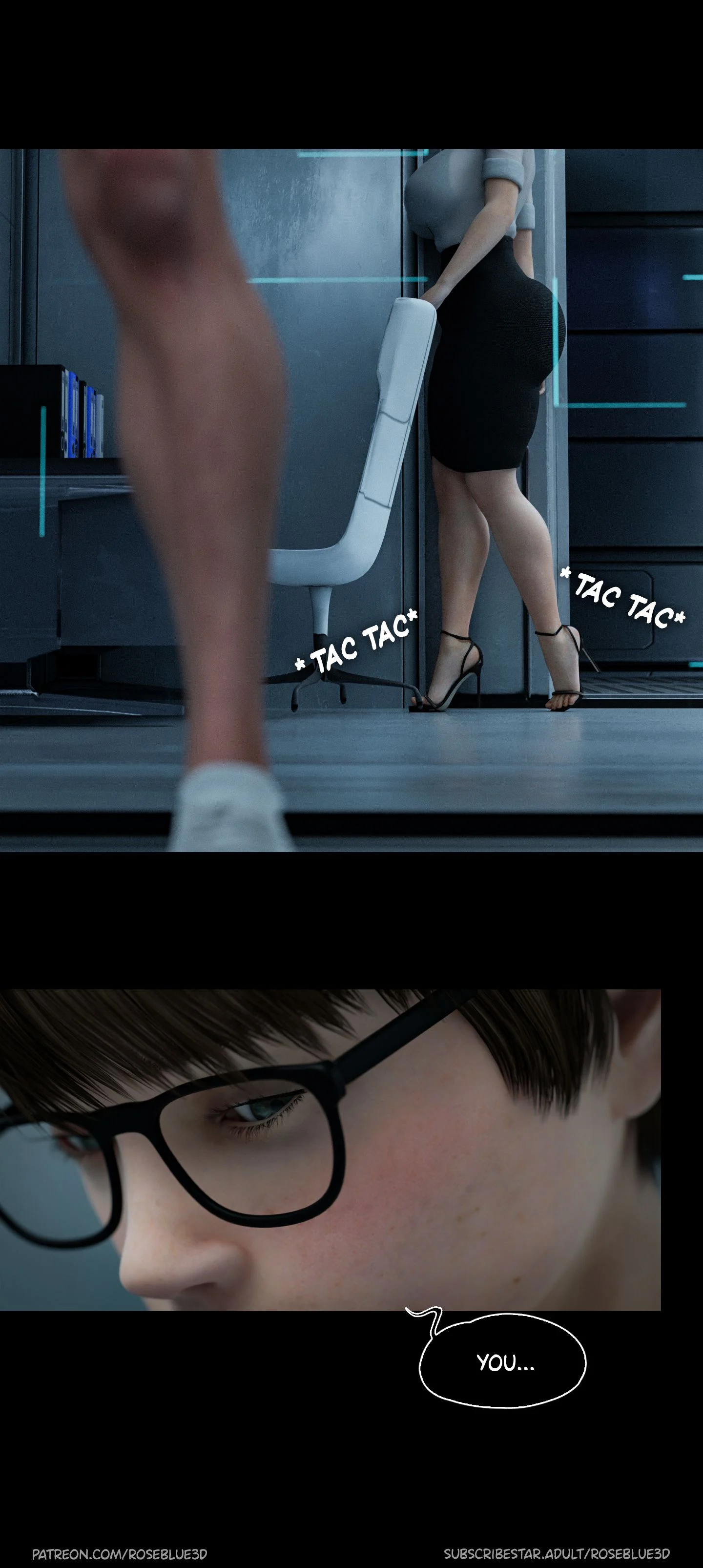 My Neighbor’s Widow [Rose Blue 3D] Chapter 23 - Page 18