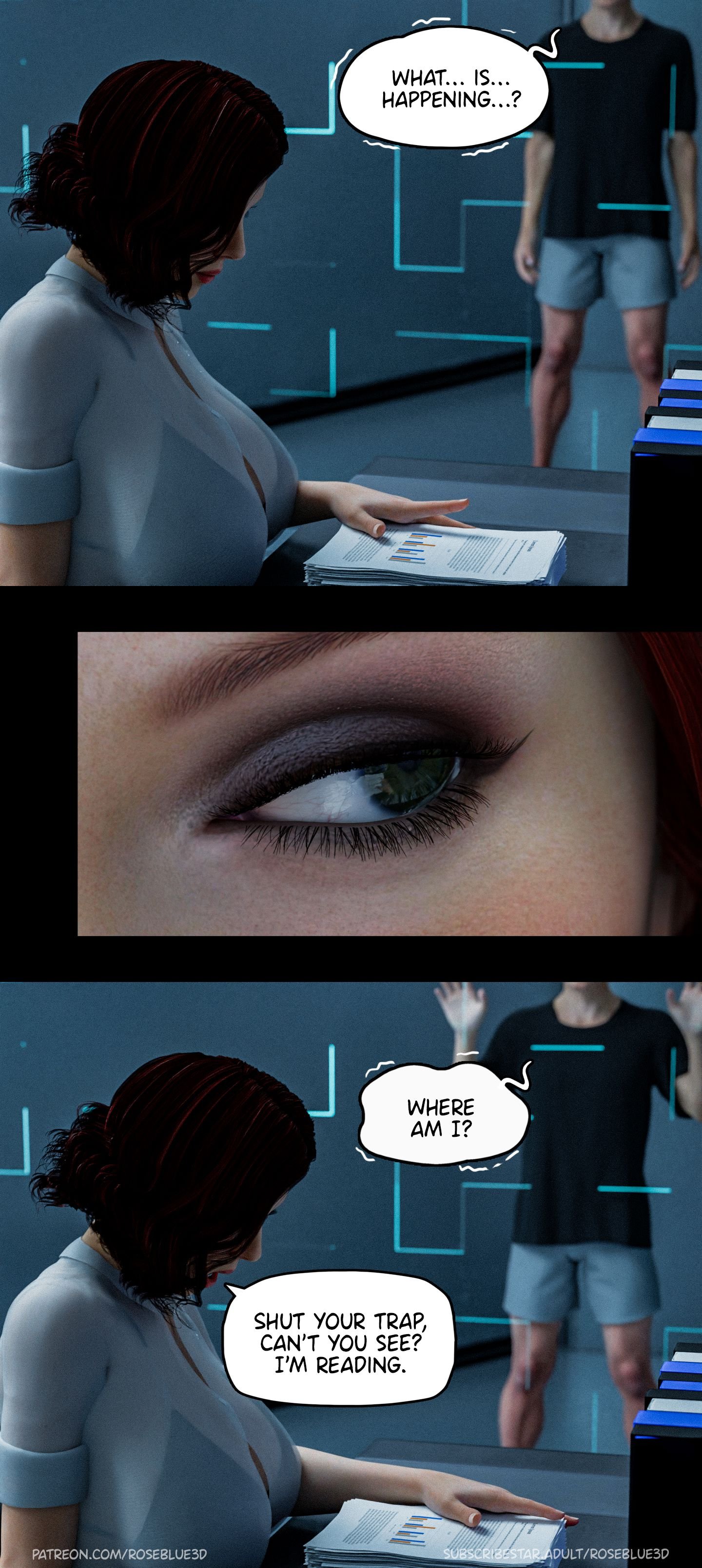 My Neighbor’s Widow [Rose Blue 3D] Chapter 23 - Page 19