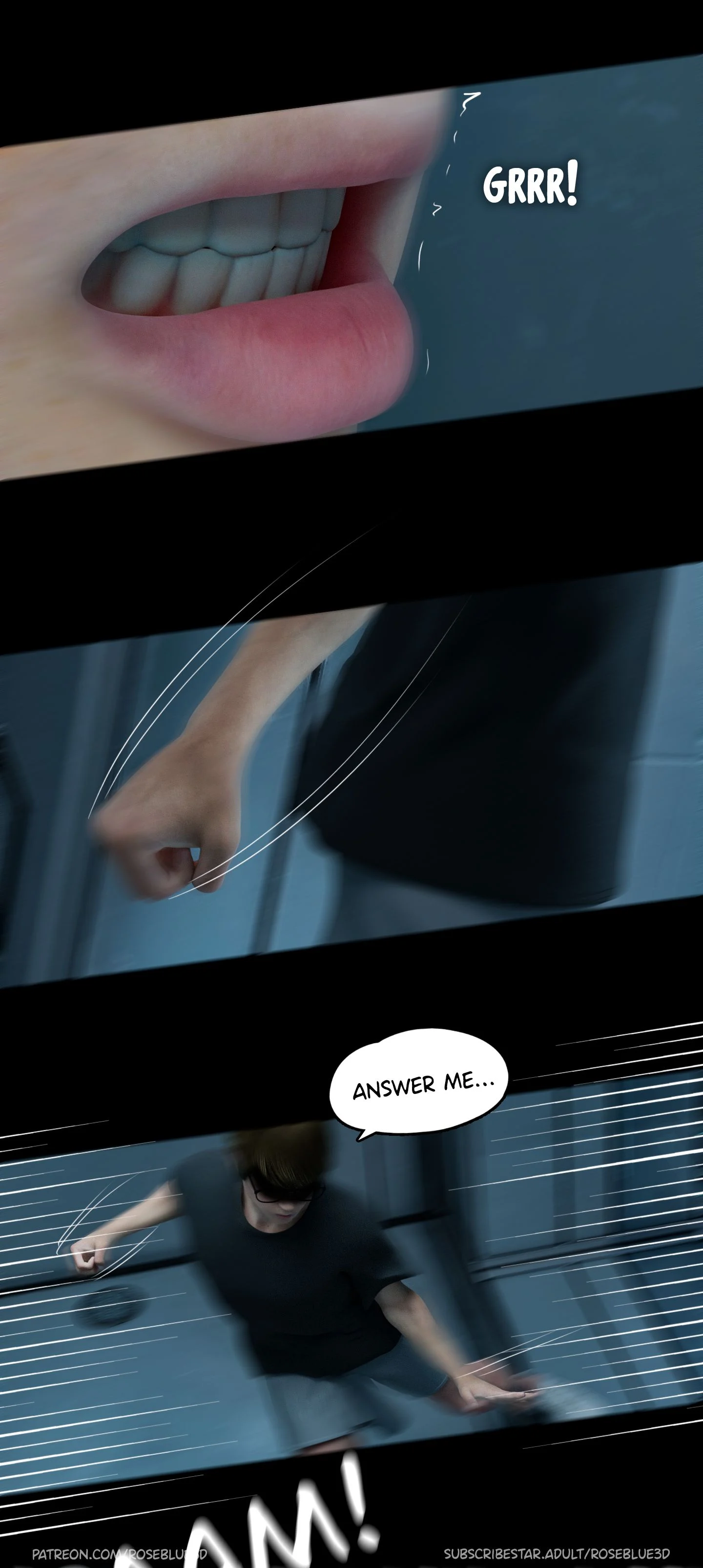 My Neighbor’s Widow [Rose Blue 3D] Chapter 23 - Page 20