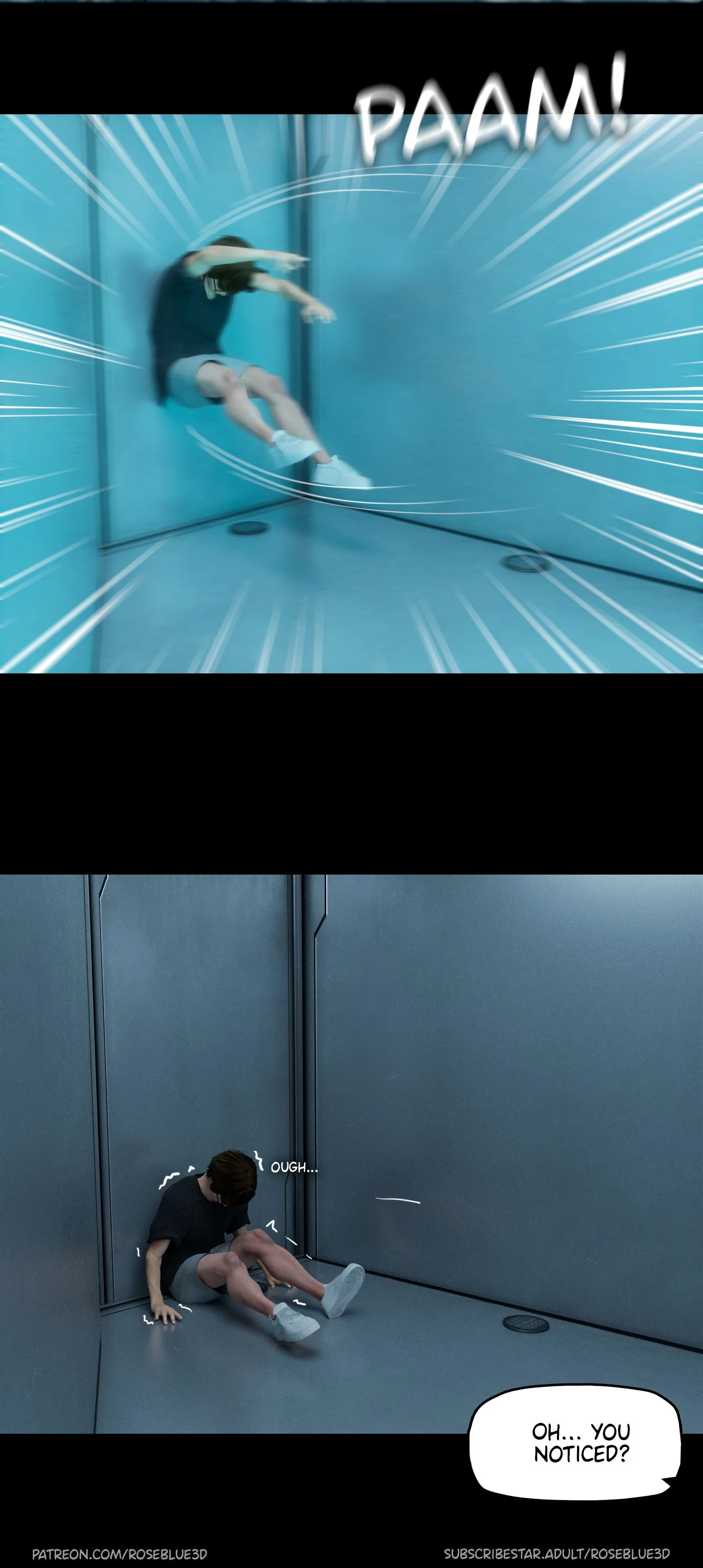 My Neighbor’s Widow [Rose Blue 3D] Chapter 23 - Page 22
