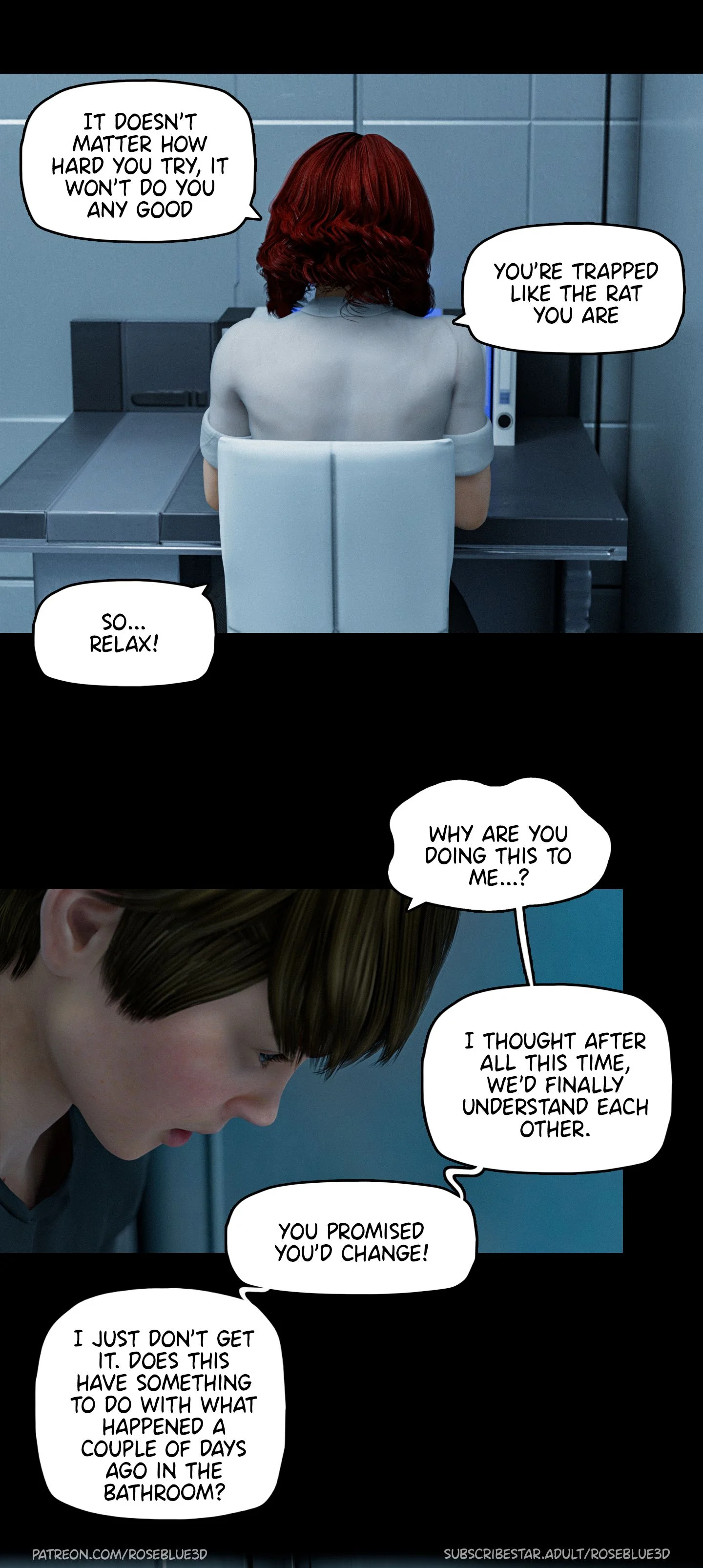 My Neighbor’s Widow [Rose Blue 3D] Chapter 23 - Page 23