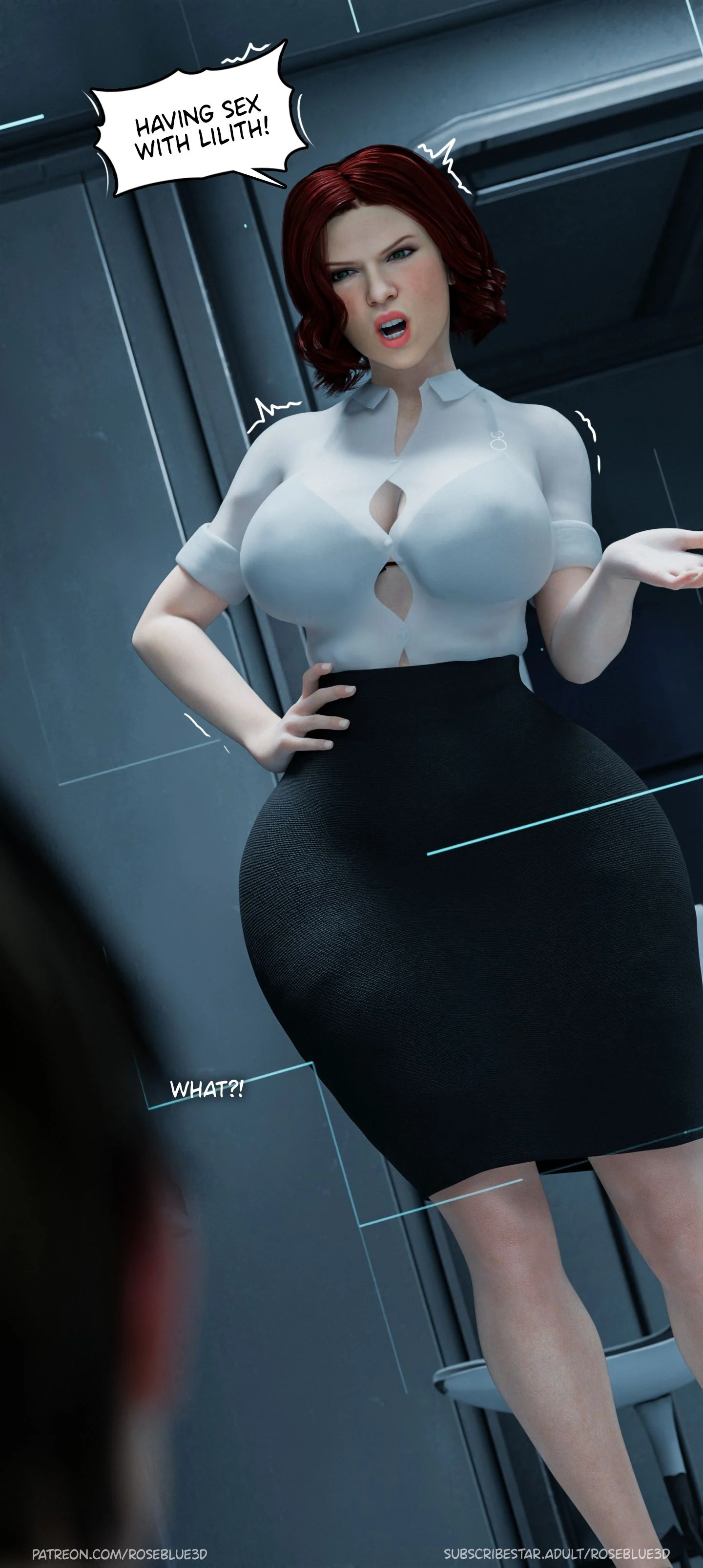 My Neighbor’s Widow [Rose Blue 3D] Chapter 23 - Page 26