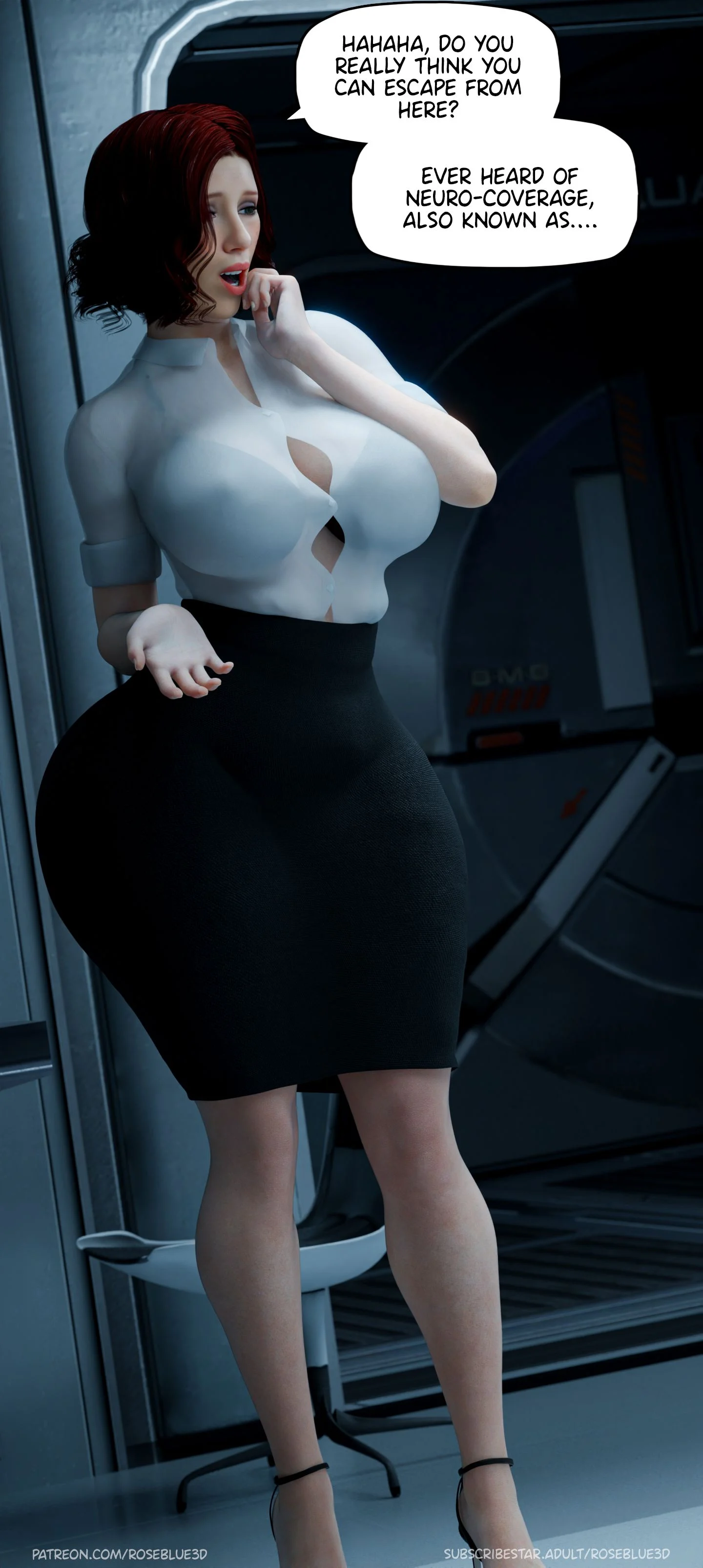 My Neighbor’s Widow [Rose Blue 3D] Chapter 23 - Page 38