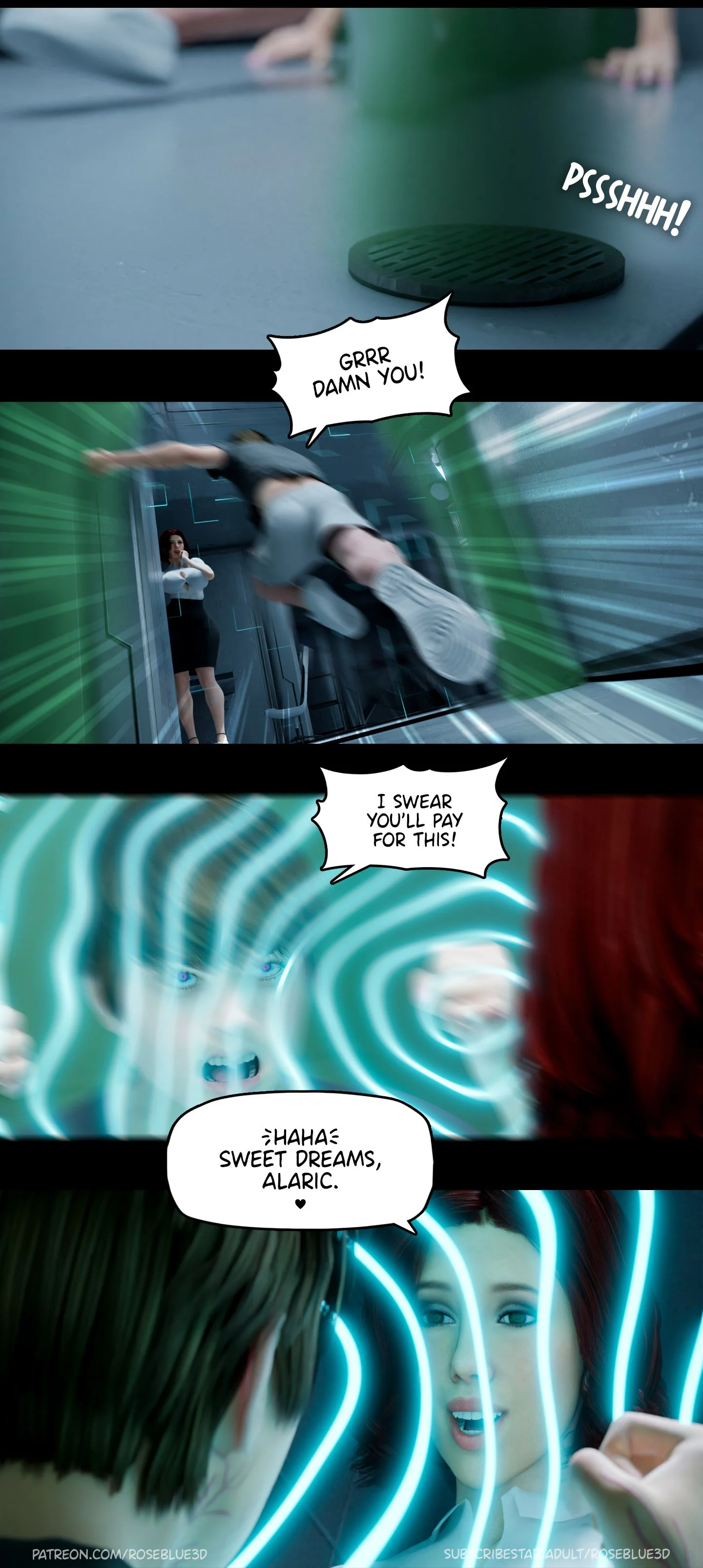My Neighbor’s Widow [Rose Blue 3D] Chapter 23 - Page 41