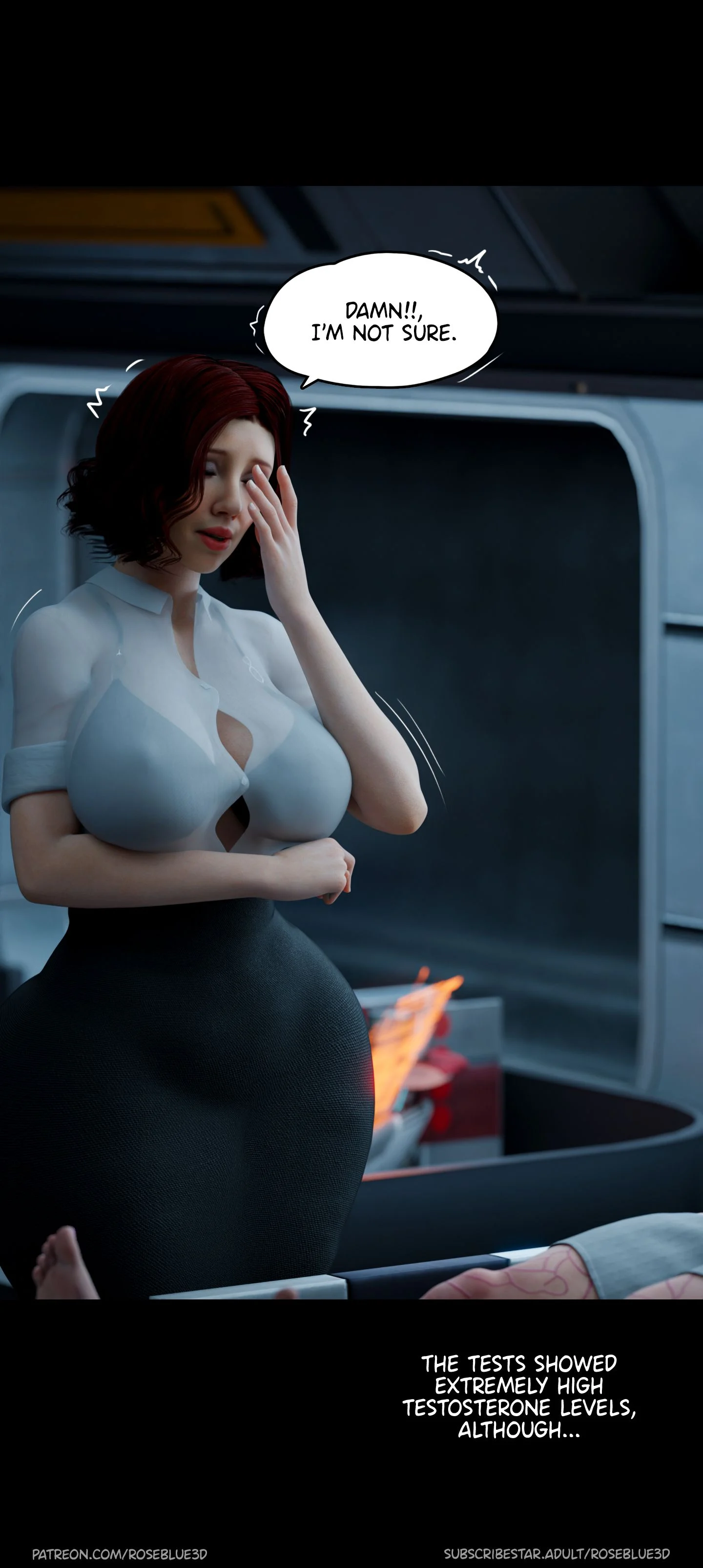 My Neighbor’s Widow [Rose Blue 3D] Chapter 23 - Page 47