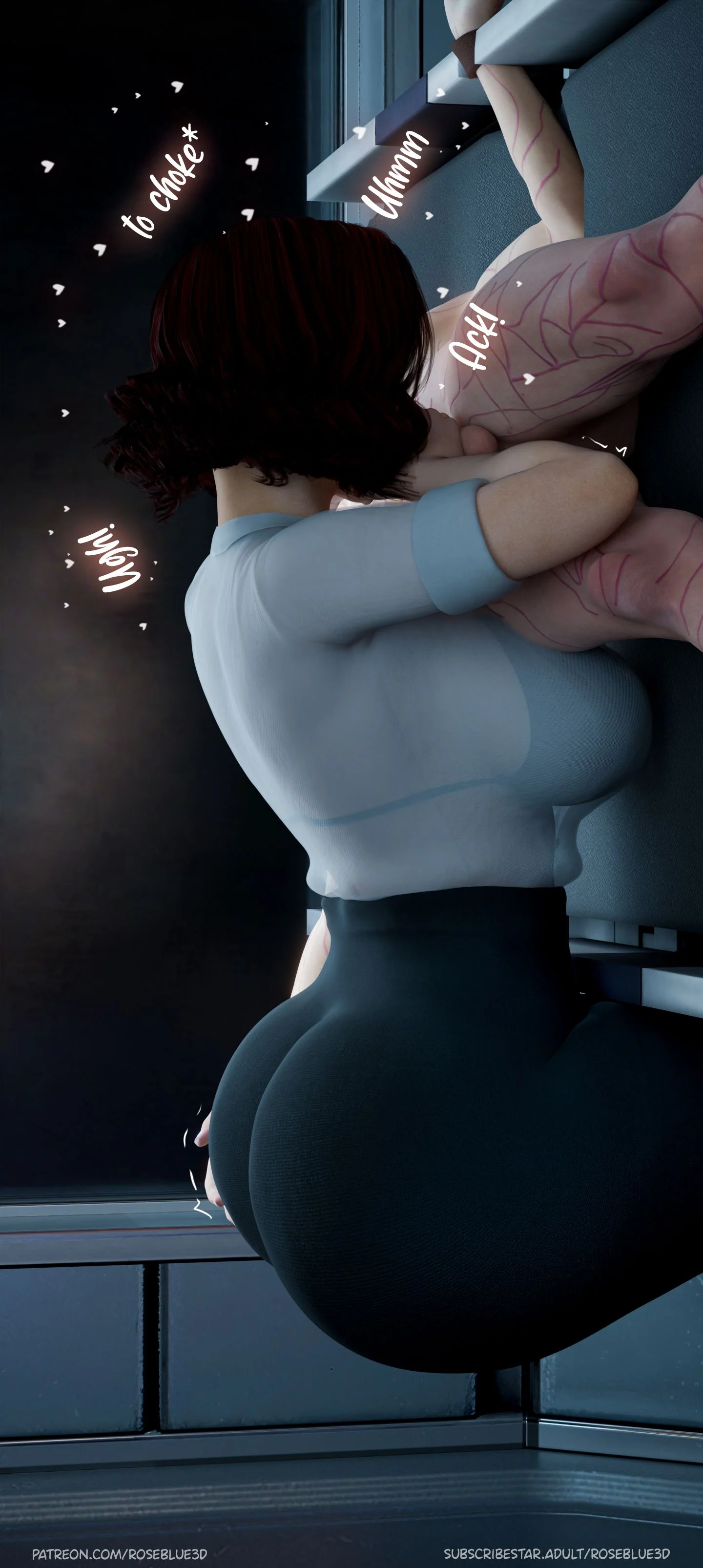 My Neighbor’s Widow [Rose Blue 3D] Chapter 23 - Page 76