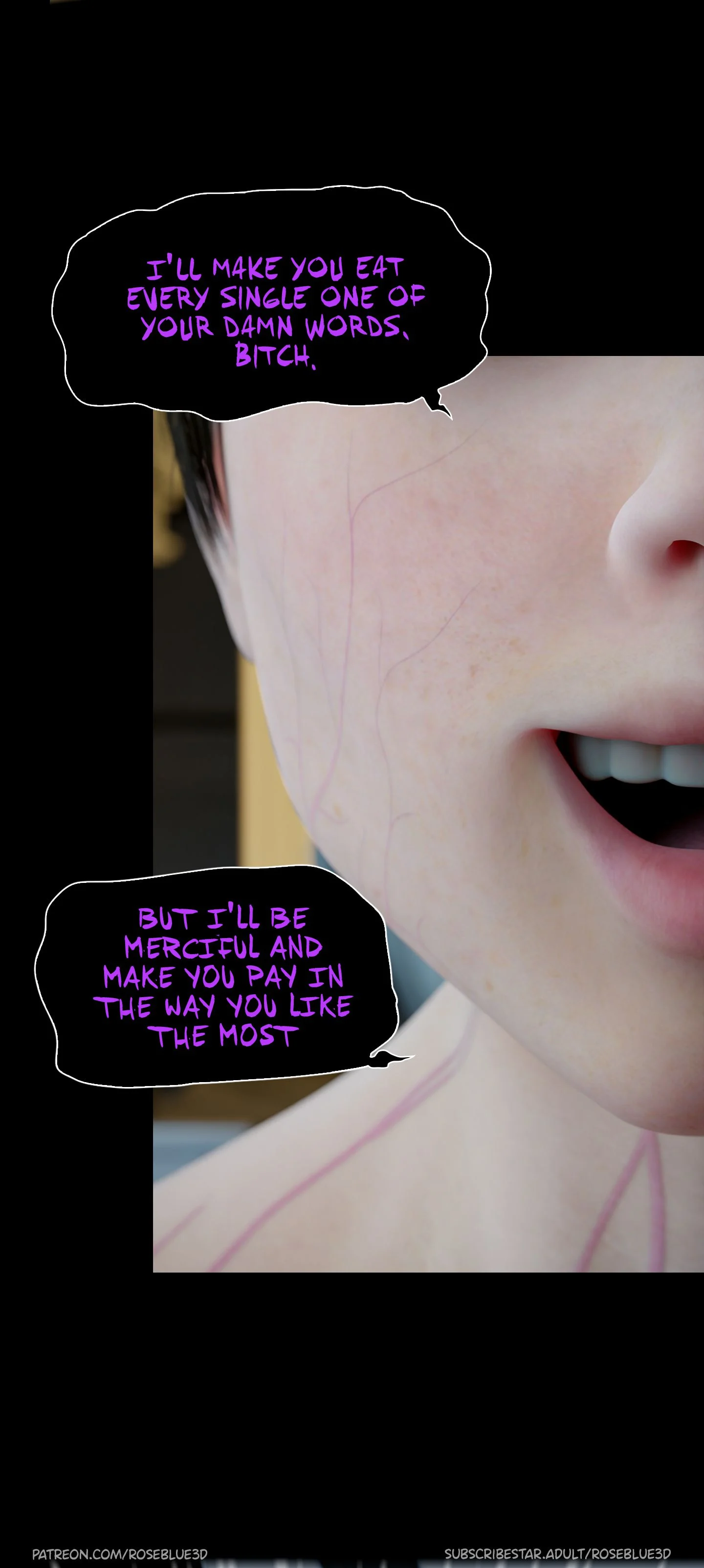 My Neighbor’s Widow [Rose Blue 3D] Chapter 23 - Page 90