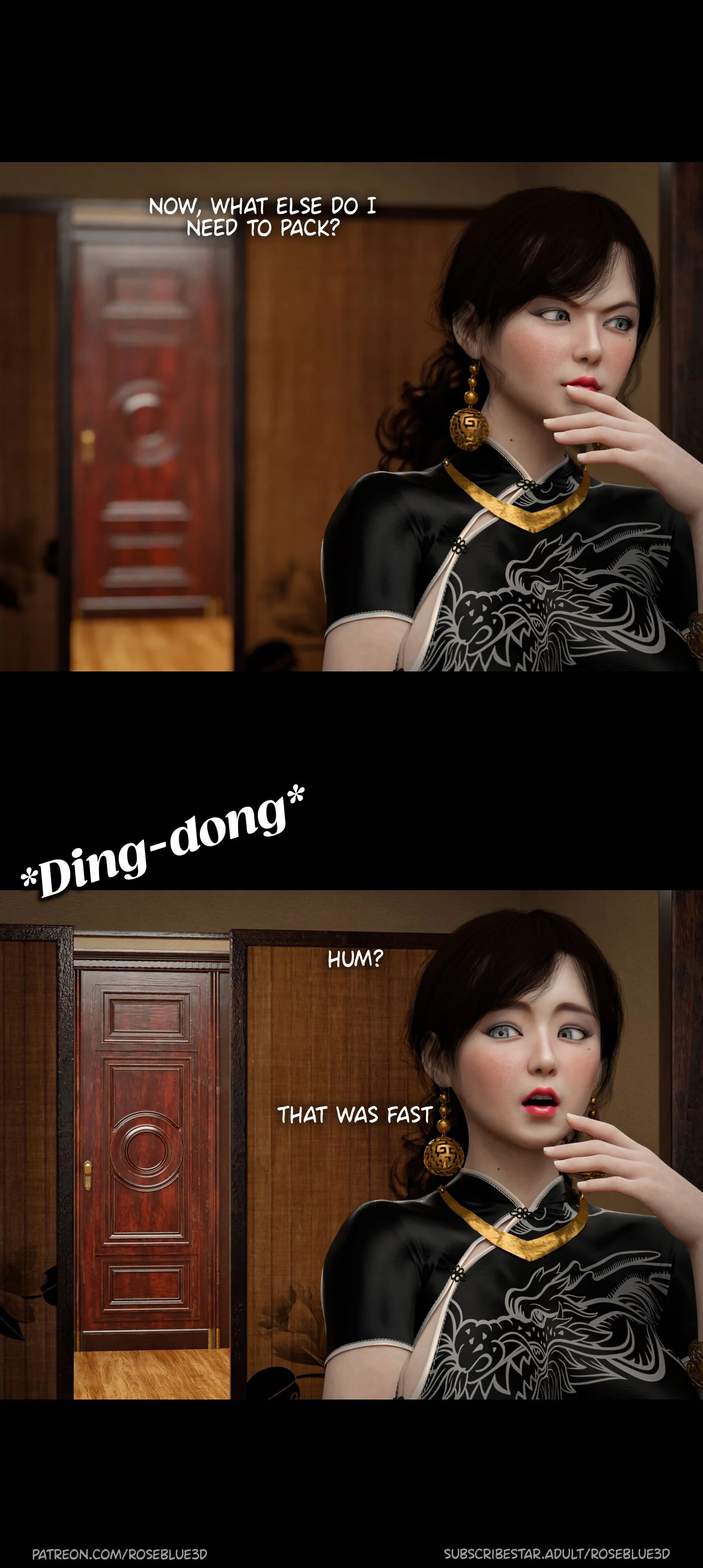 My Neighbor’s Widow [Rose Blue 3D] Chapter 25 - Page 11