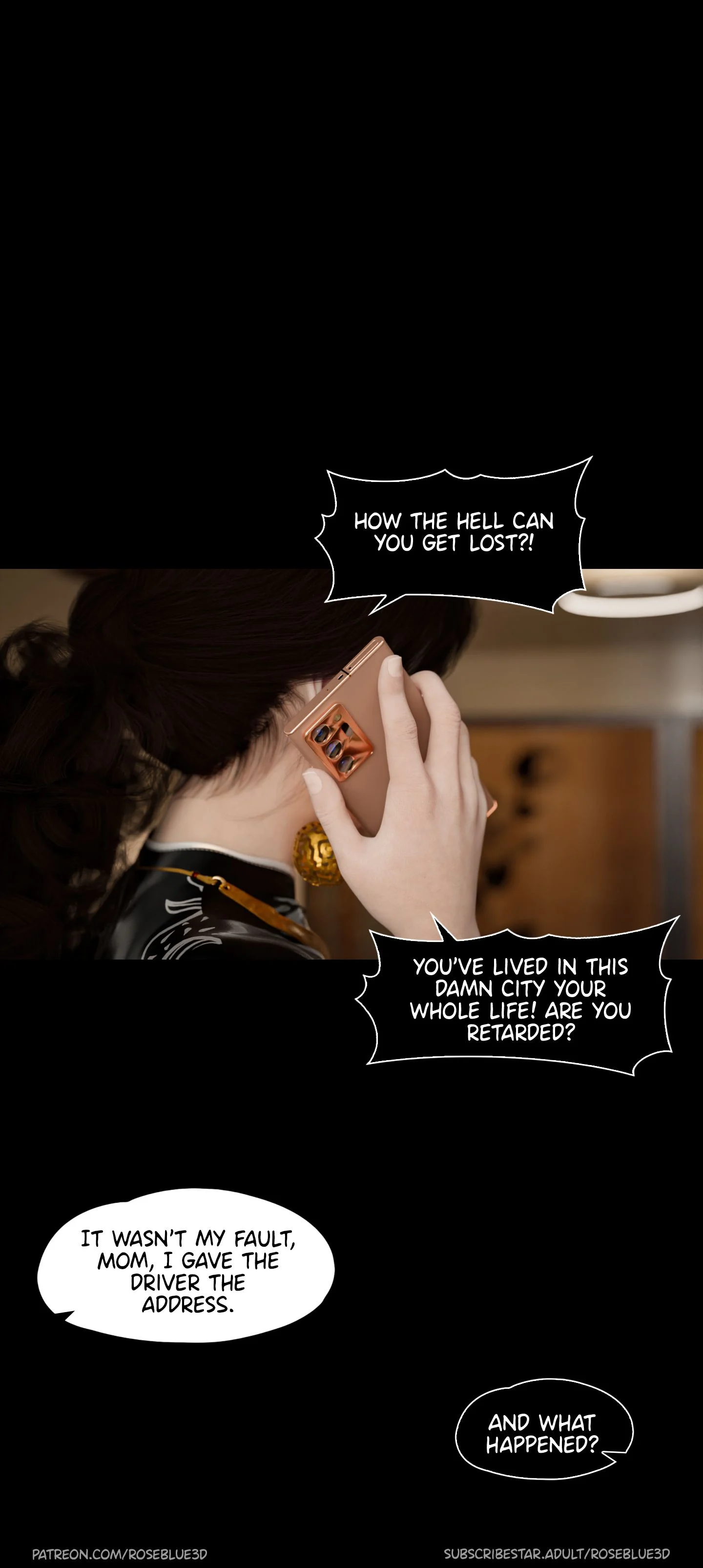 My Neighbor’s Widow [Rose Blue 3D] Chapter 25 - Page 5