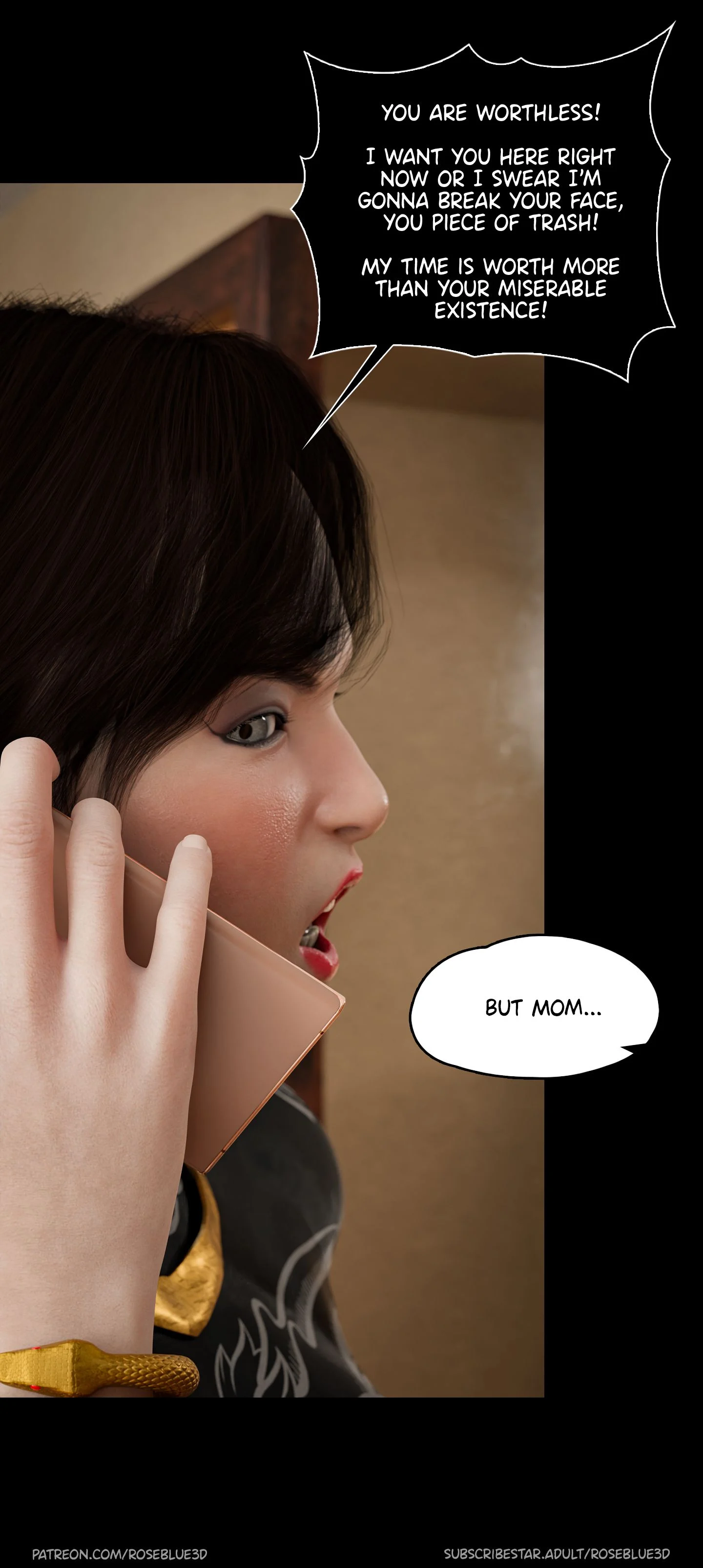 My Neighbor’s Widow [Rose Blue 3D] Chapter 25 - Page 7