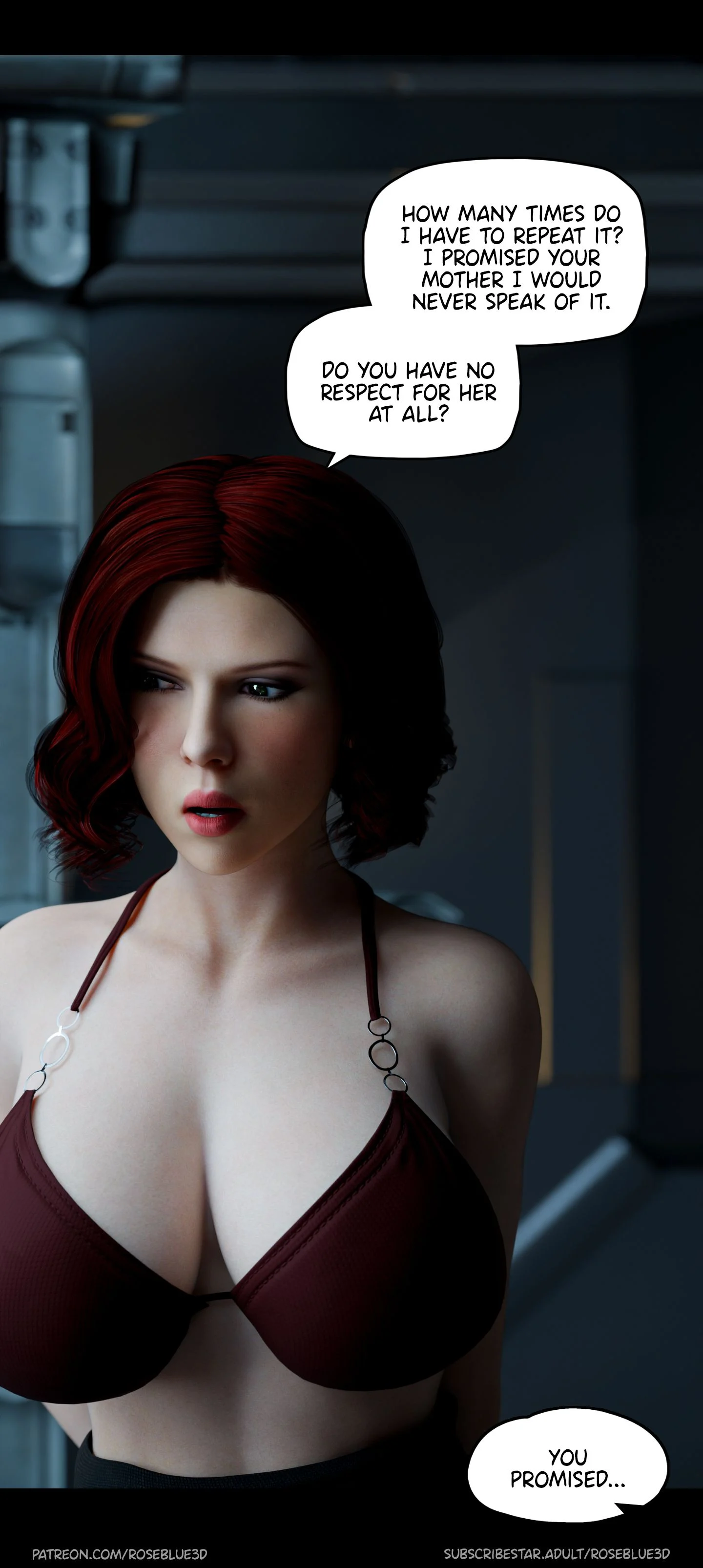 My Neighbor’s Widow [Rose Blue 3D] Chapter 25 - Page 74
