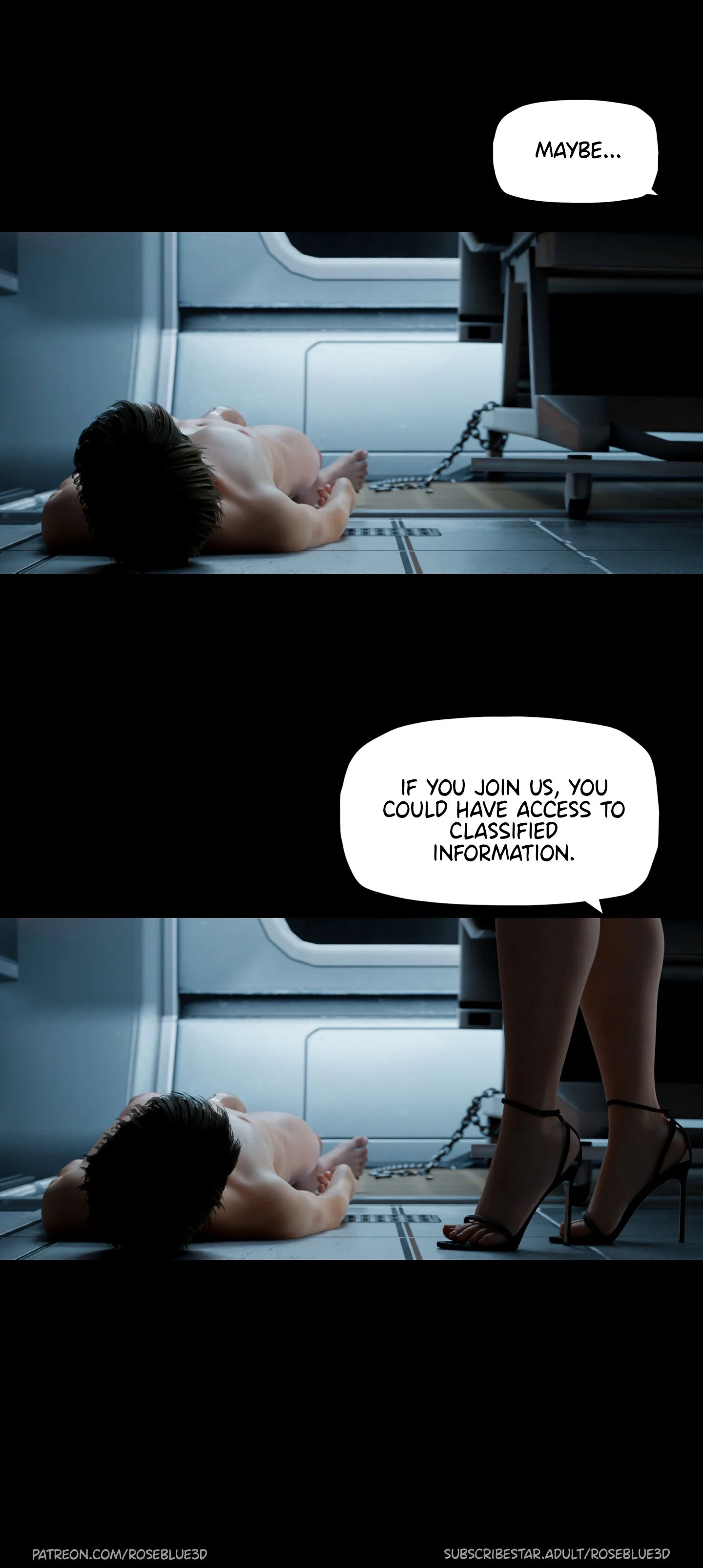 My Neighbor’s Widow [Rose Blue 3D] Chapter 25 - Page 75