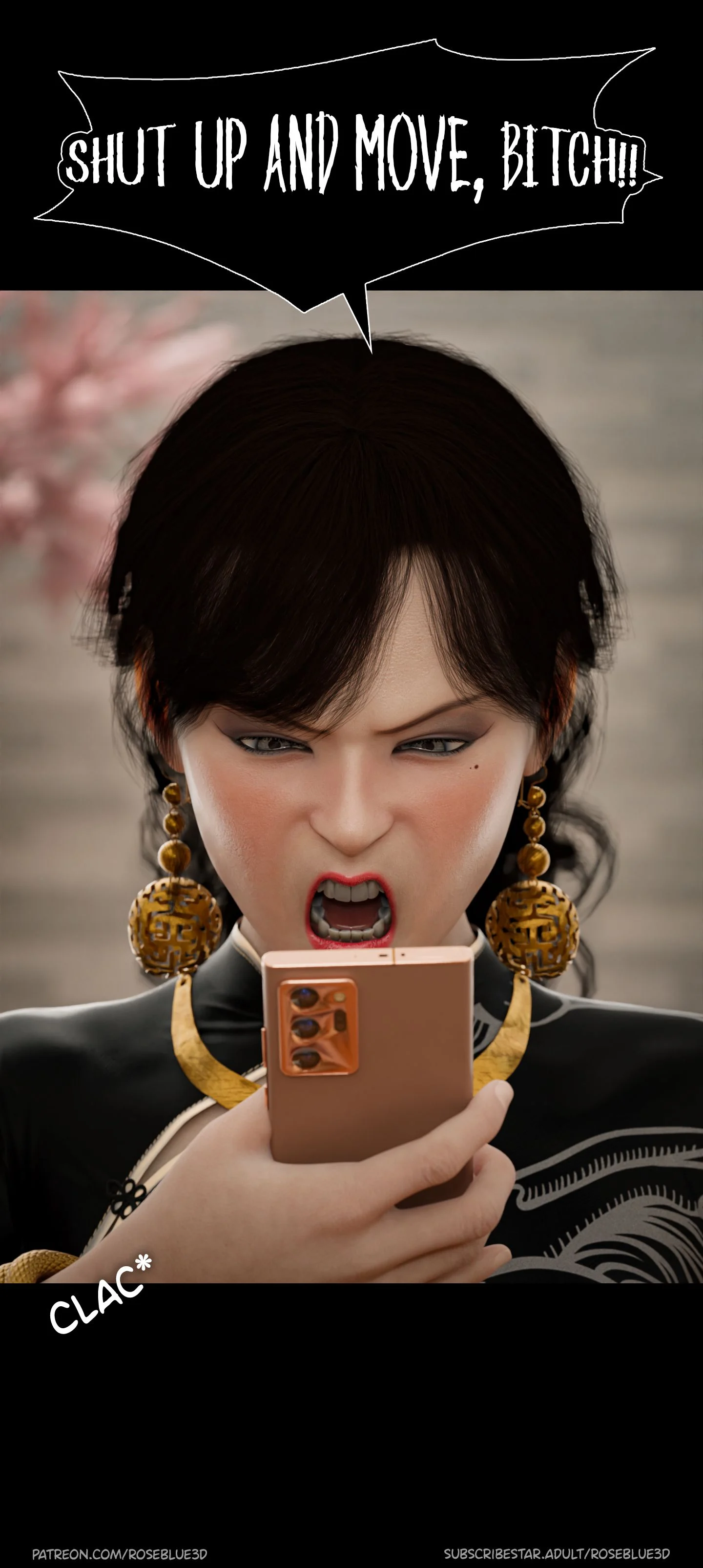 My Neighbor’s Widow [Rose Blue 3D] Chapter 25 - Page 8