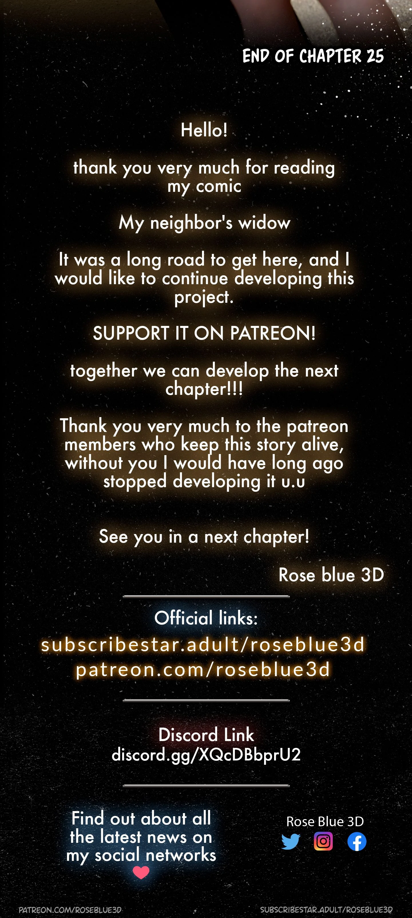 My Neighbor’s Widow [Rose Blue 3D] Chapter 25 - Page 89