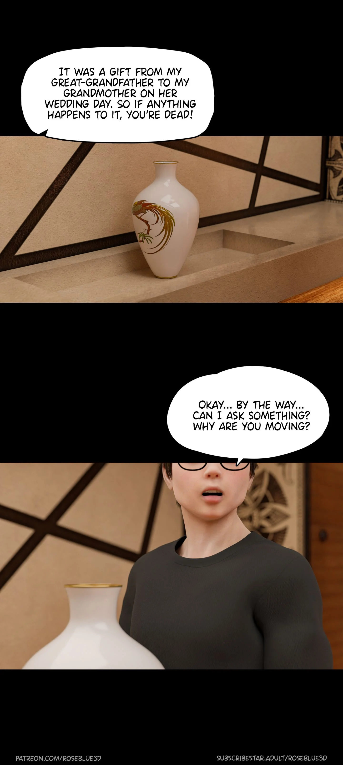 My Neighbor’s Widow [Rose Blue 3D] Chapter 26 - Page 16
