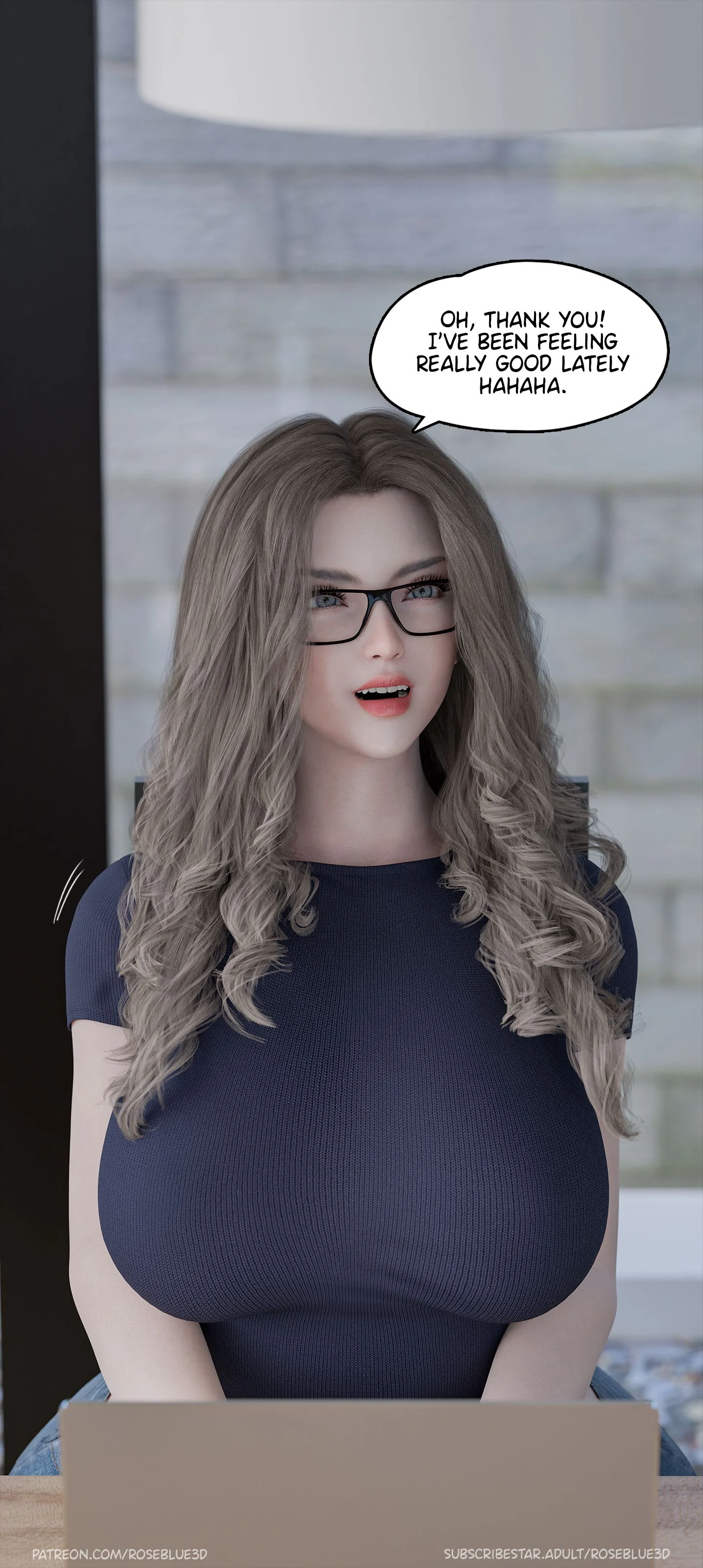 My Neighbor’s Widow [Rose Blue 3D] Chapter 26 - Page 32
