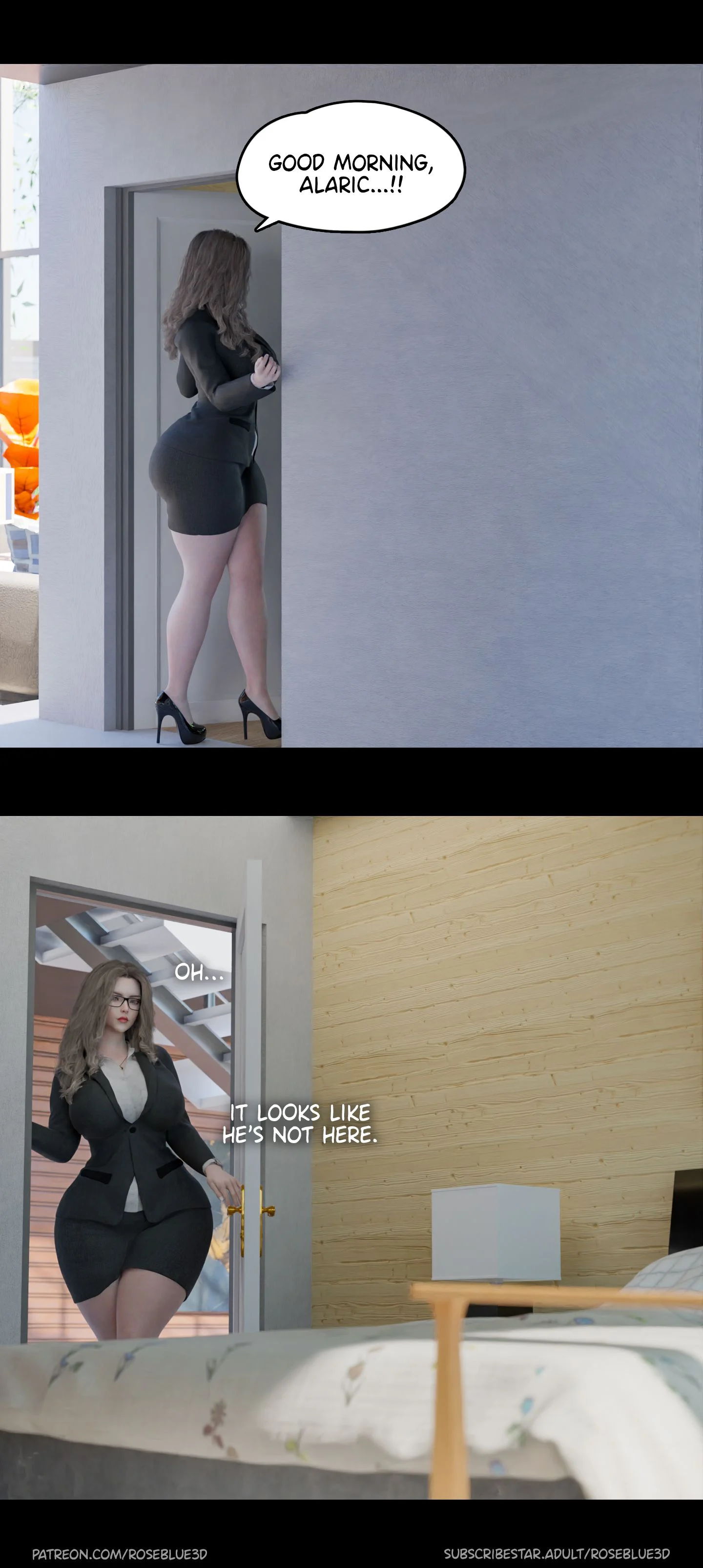 My Neighbor’s Widow [Rose Blue 3D] Chapter 26 - Page 34
