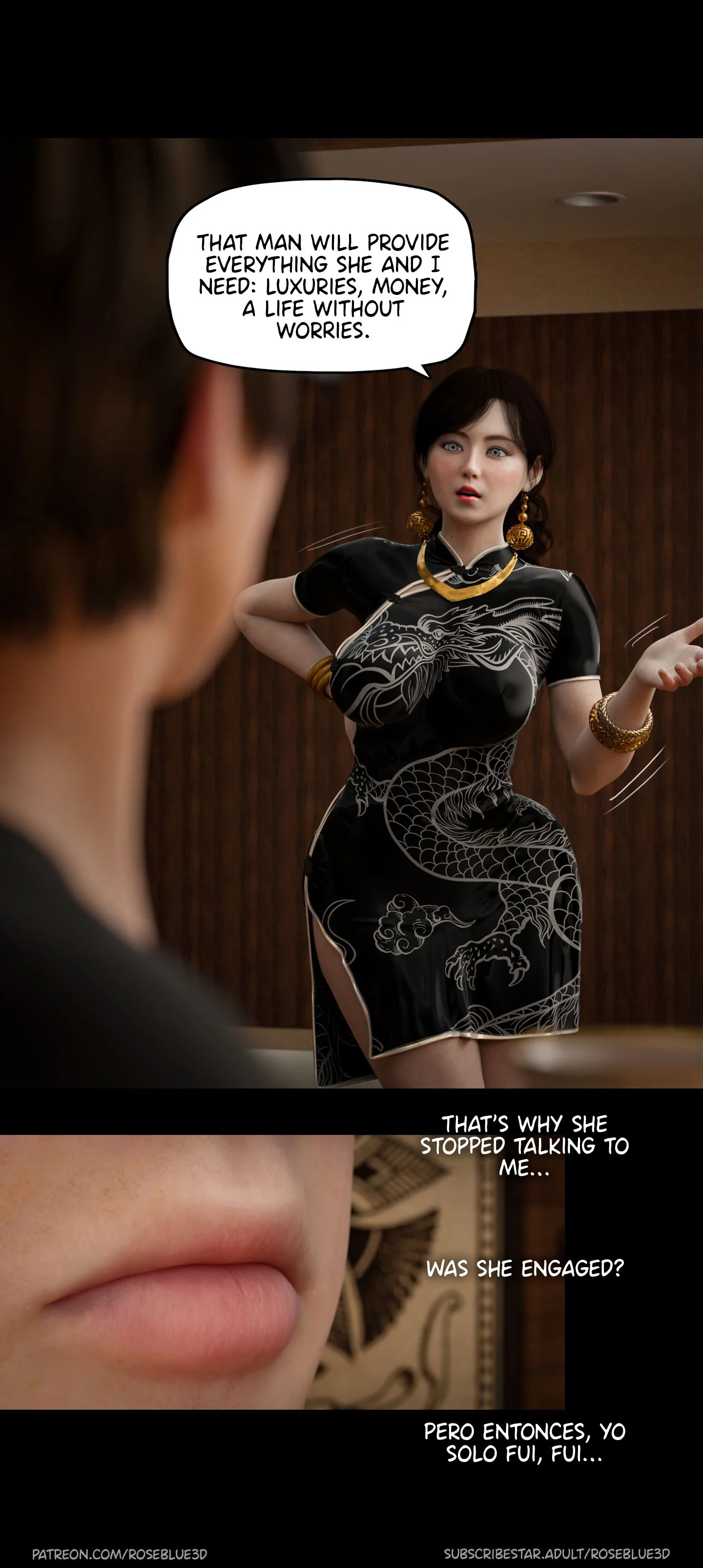 My Neighbor’s Widow [Rose Blue 3D] Chapter 26 - Page 44