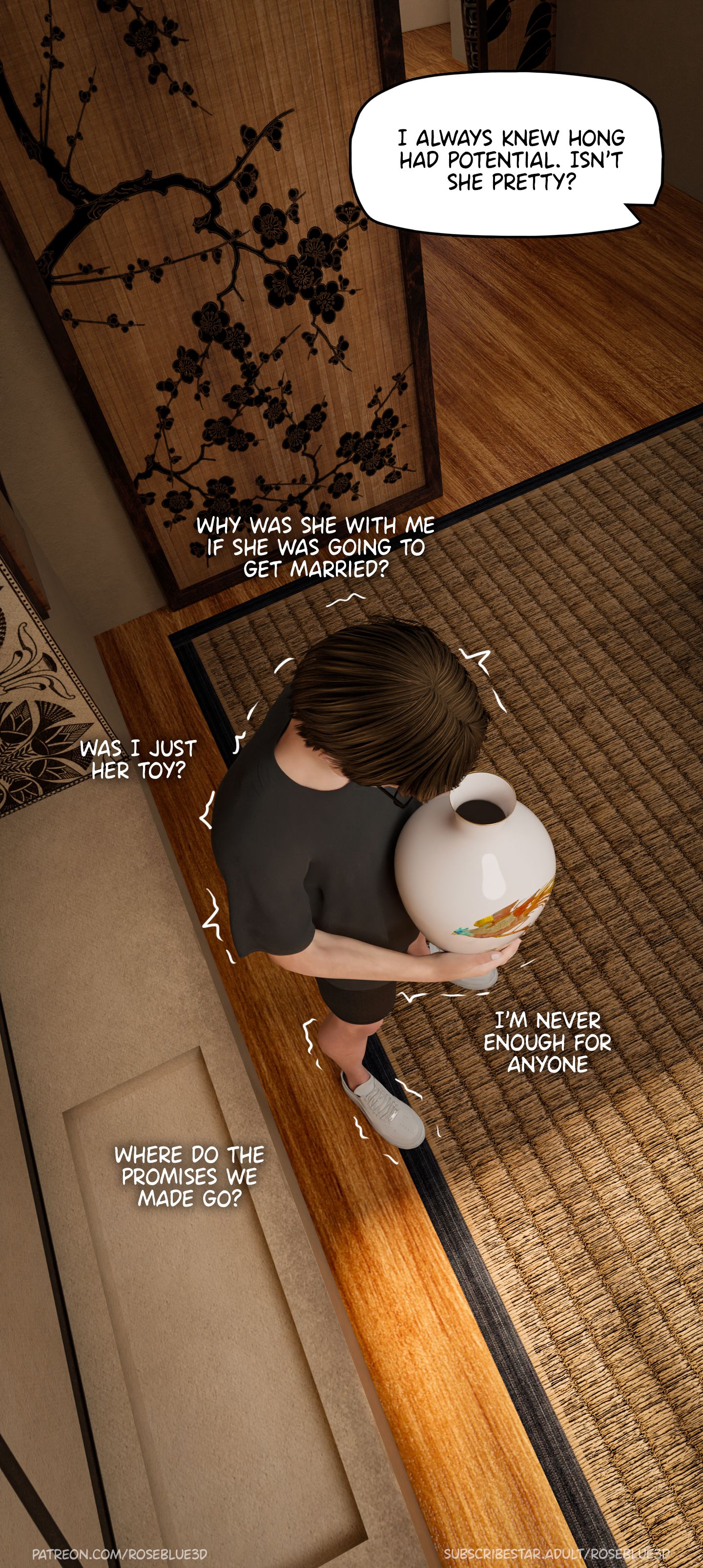 My Neighbor’s Widow [Rose Blue 3D] Chapter 26 - Page 46