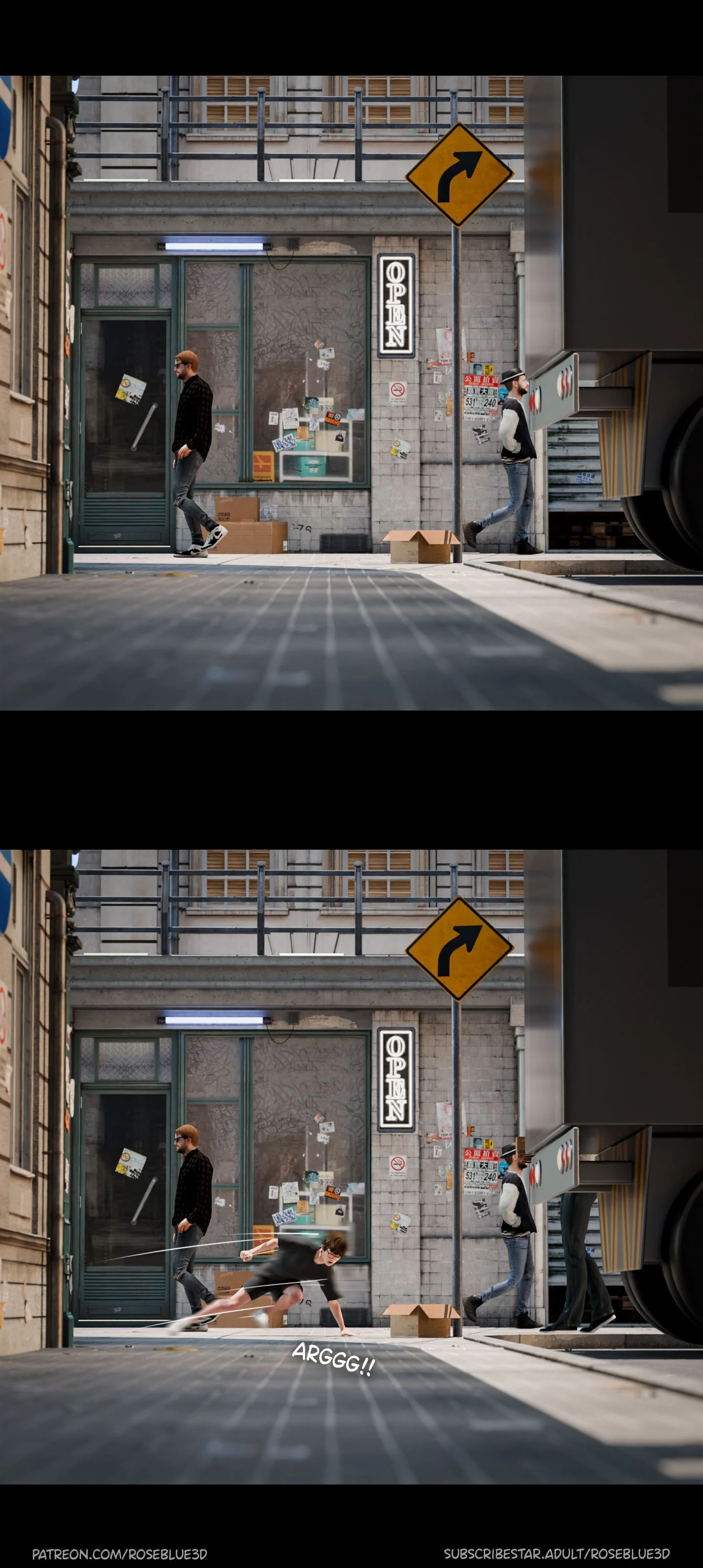My Neighbor’s Widow [Rose Blue 3D] Chapter 26 - Page 58