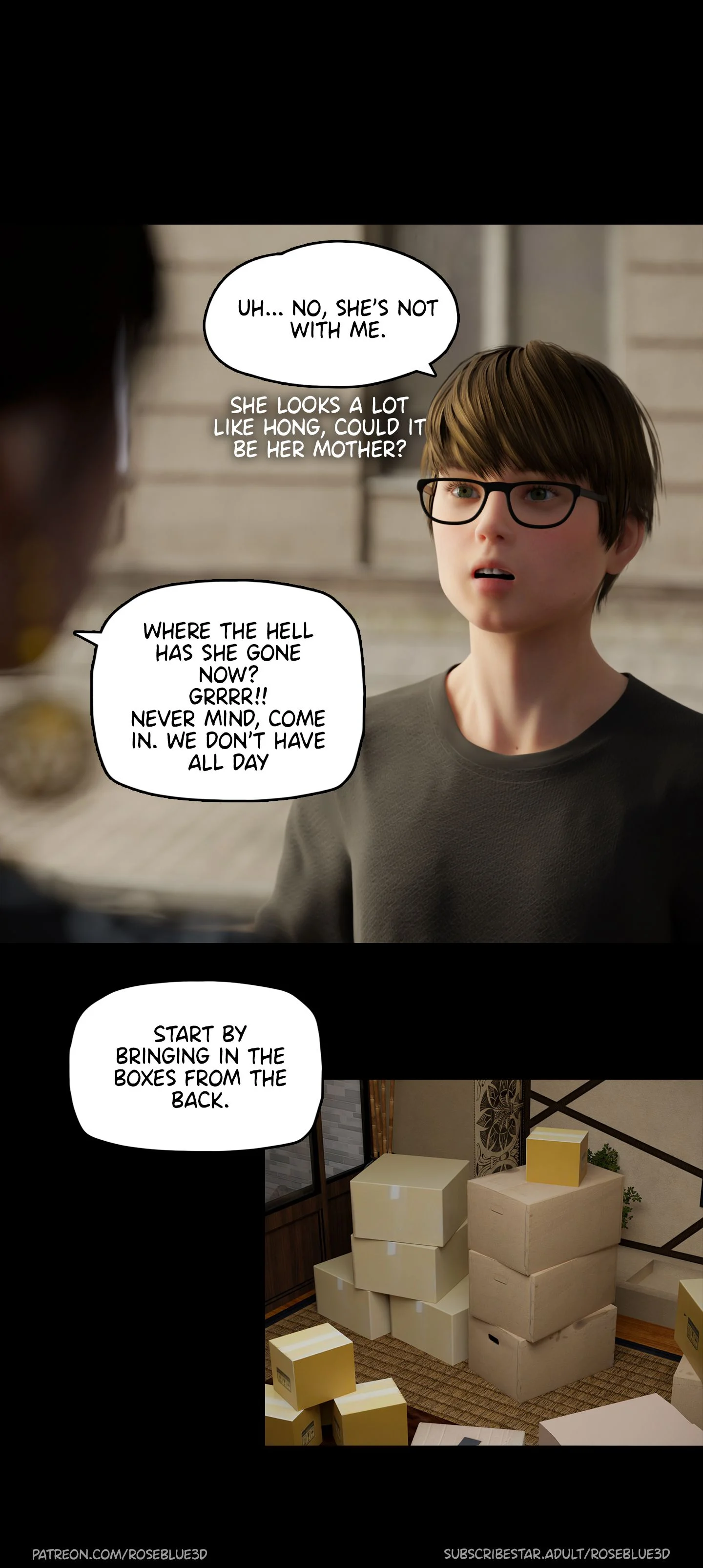 My Neighbor’s Widow [Rose Blue 3D] Chapter 26 - Page 6