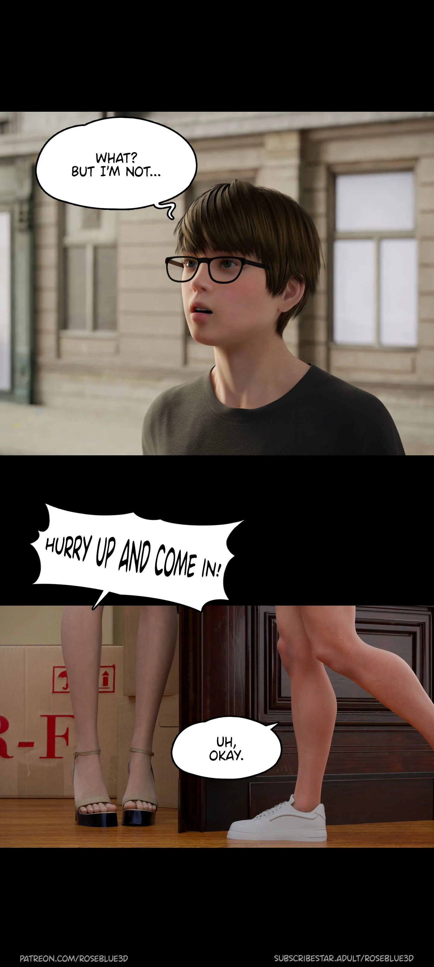 My Neighbor’s Widow [Rose Blue 3D] Chapter 26 - Page 7